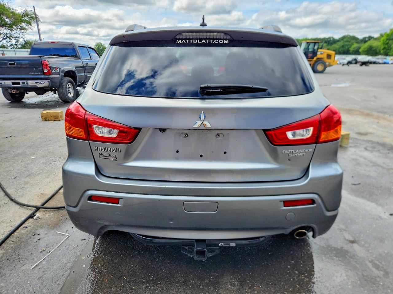2012 Mitsubishi Outlander Sport Se Серый vin: JA4AR4AU1CZ005642