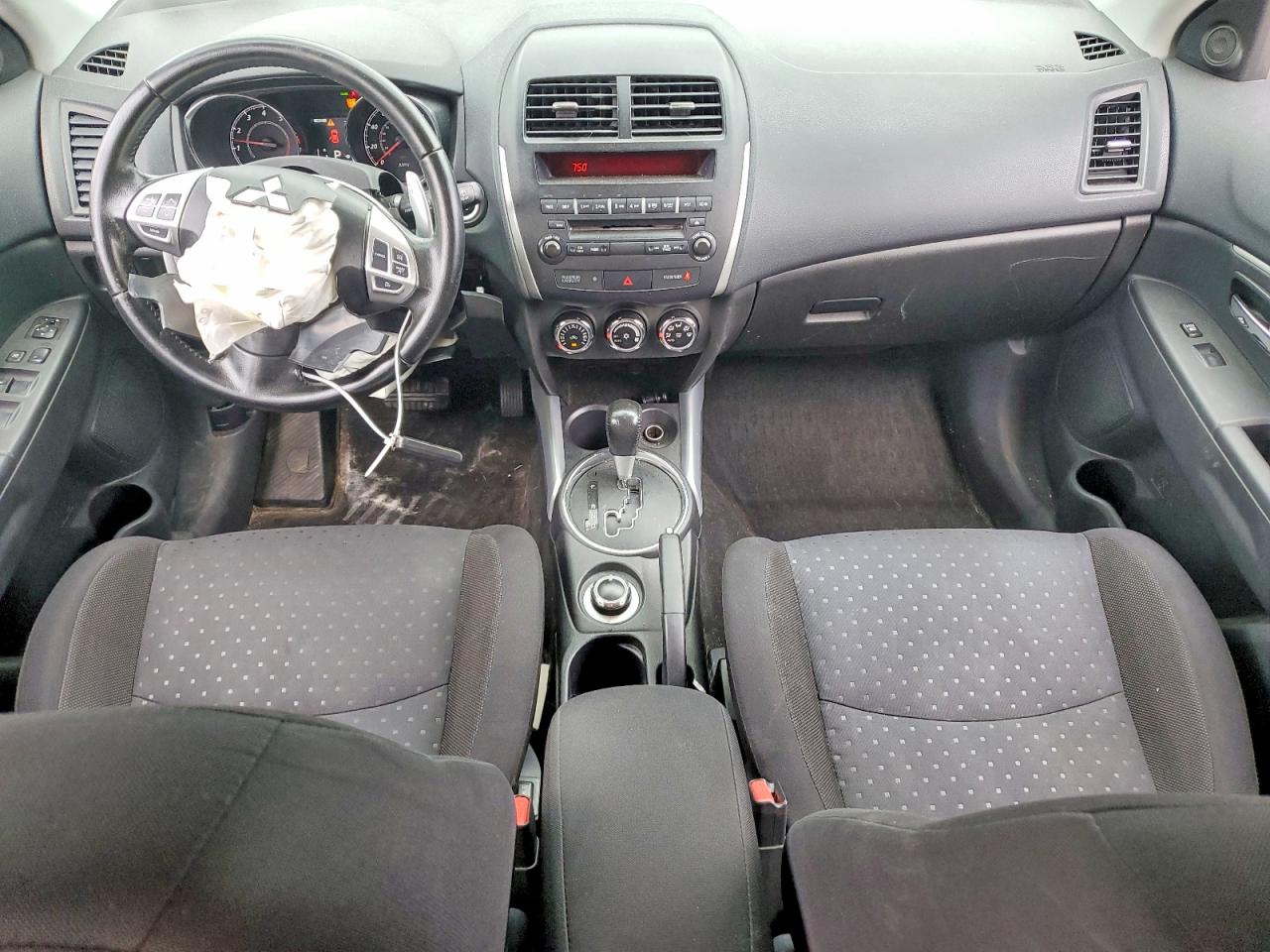2012 Mitsubishi Outlander Sport Se Silver vin: JA4AR4AU1CZ009822