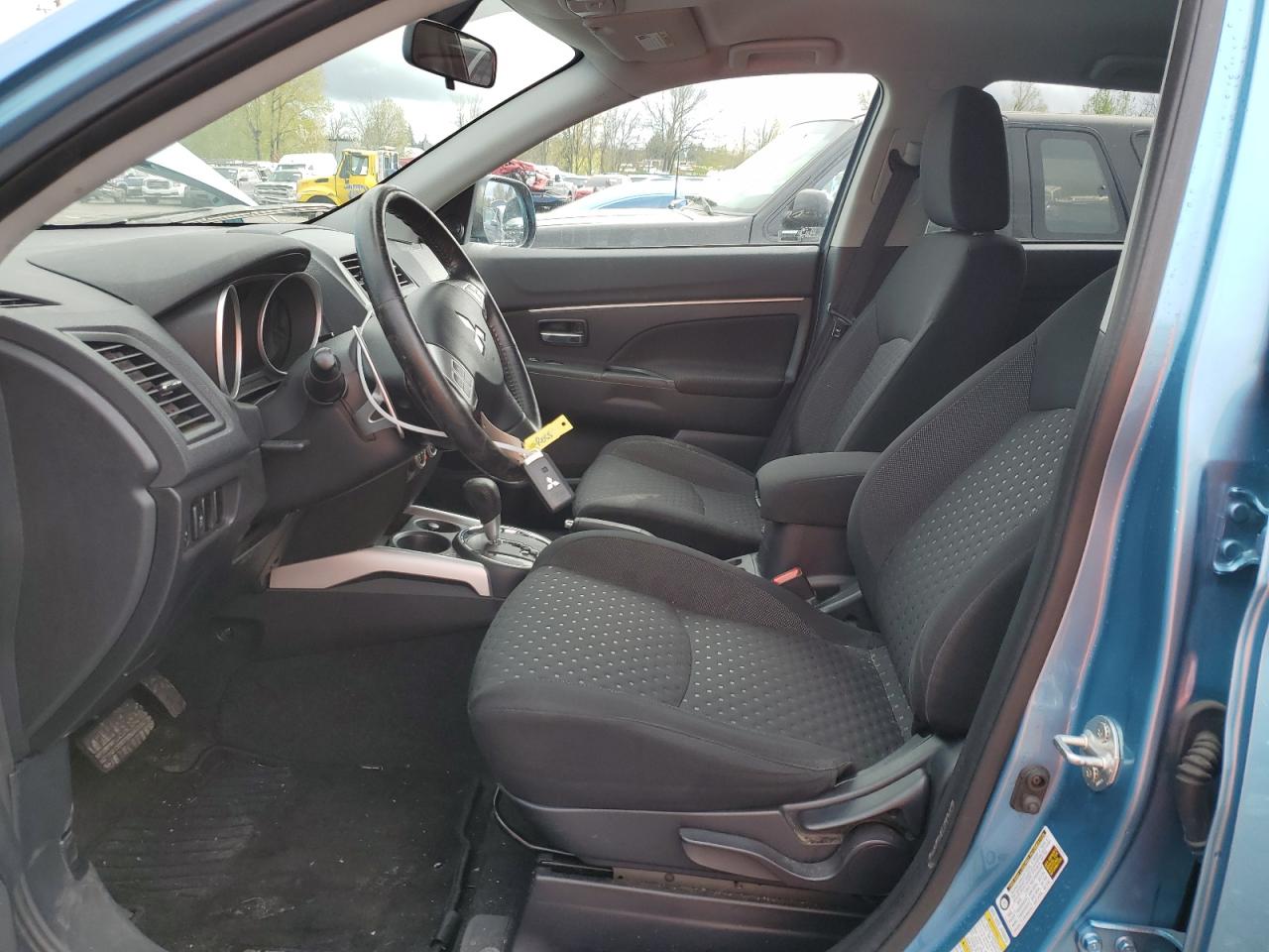 2011 Mitsubishi Outlander Sport Se Blue vin: JA4AR4AU2BZ015255