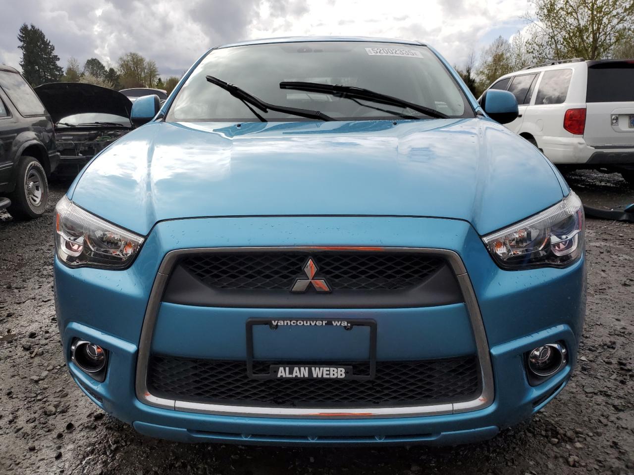 2011 Mitsubishi Outlander Sport Se Blue vin: JA4AR4AU2BZ015255