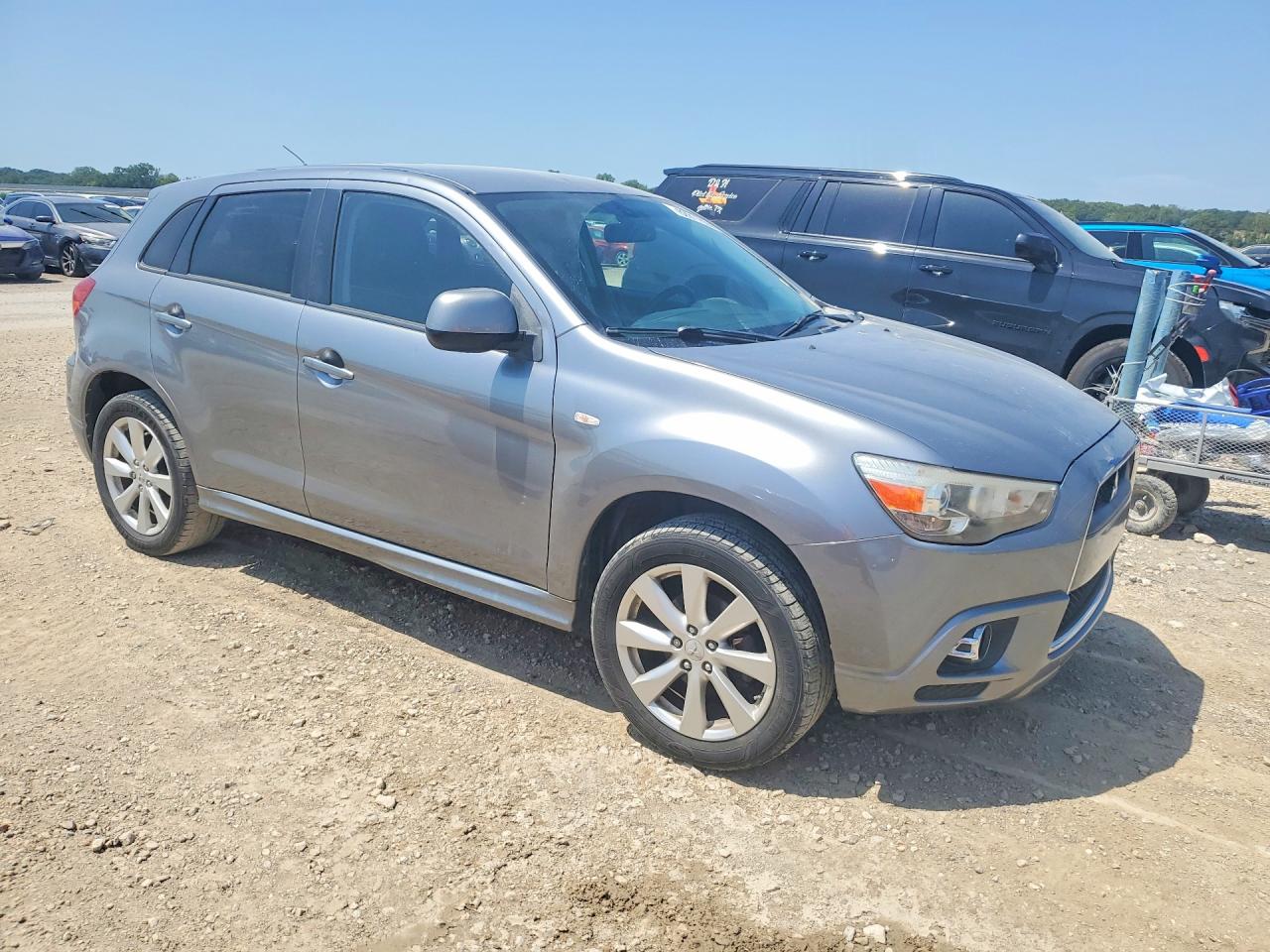2012 Mitsubishi Outlander Sport Se Gray vin: JA4AR4AU2CZ009702