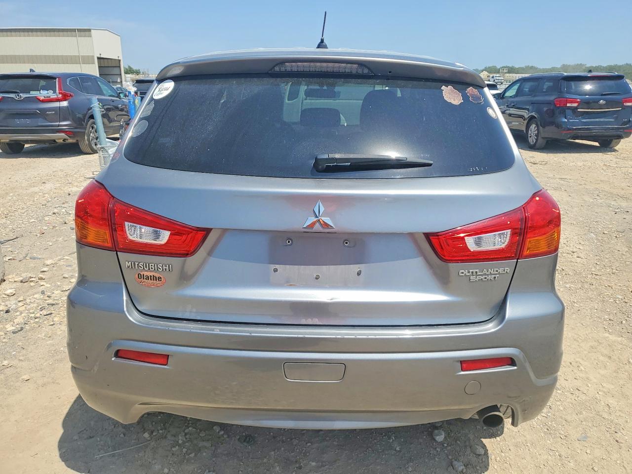 2012 Mitsubishi Outlander Sport Se Gray vin: JA4AR4AU2CZ009702