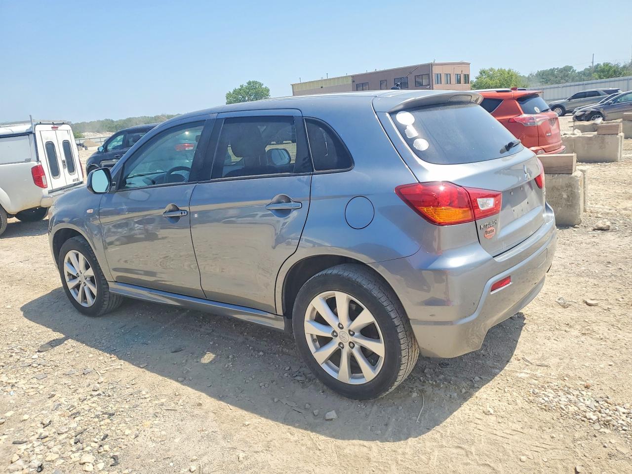 2012 Mitsubishi Outlander Sport Se Gray vin: JA4AR4AU2CZ009702