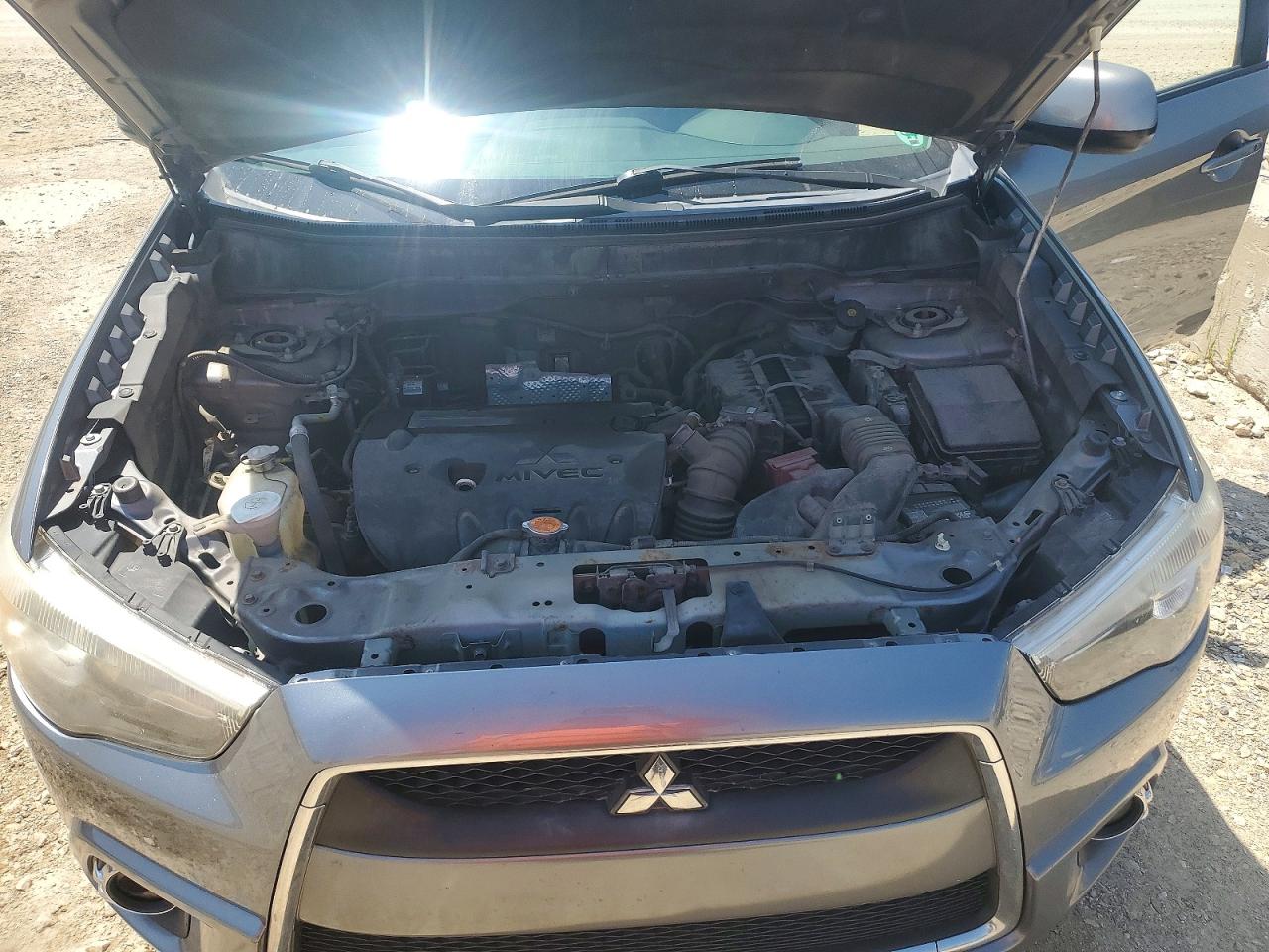 2012 Mitsubishi Outlander Sport Se Gray vin: JA4AR4AU2CZ009702