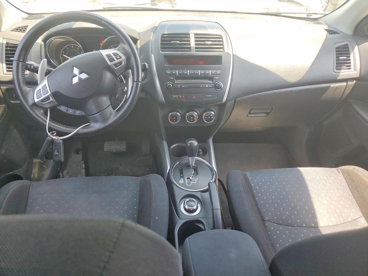 2012 Mitsubishi Outlander Sport Se Gray vin: JA4AR4AU2CZ009702