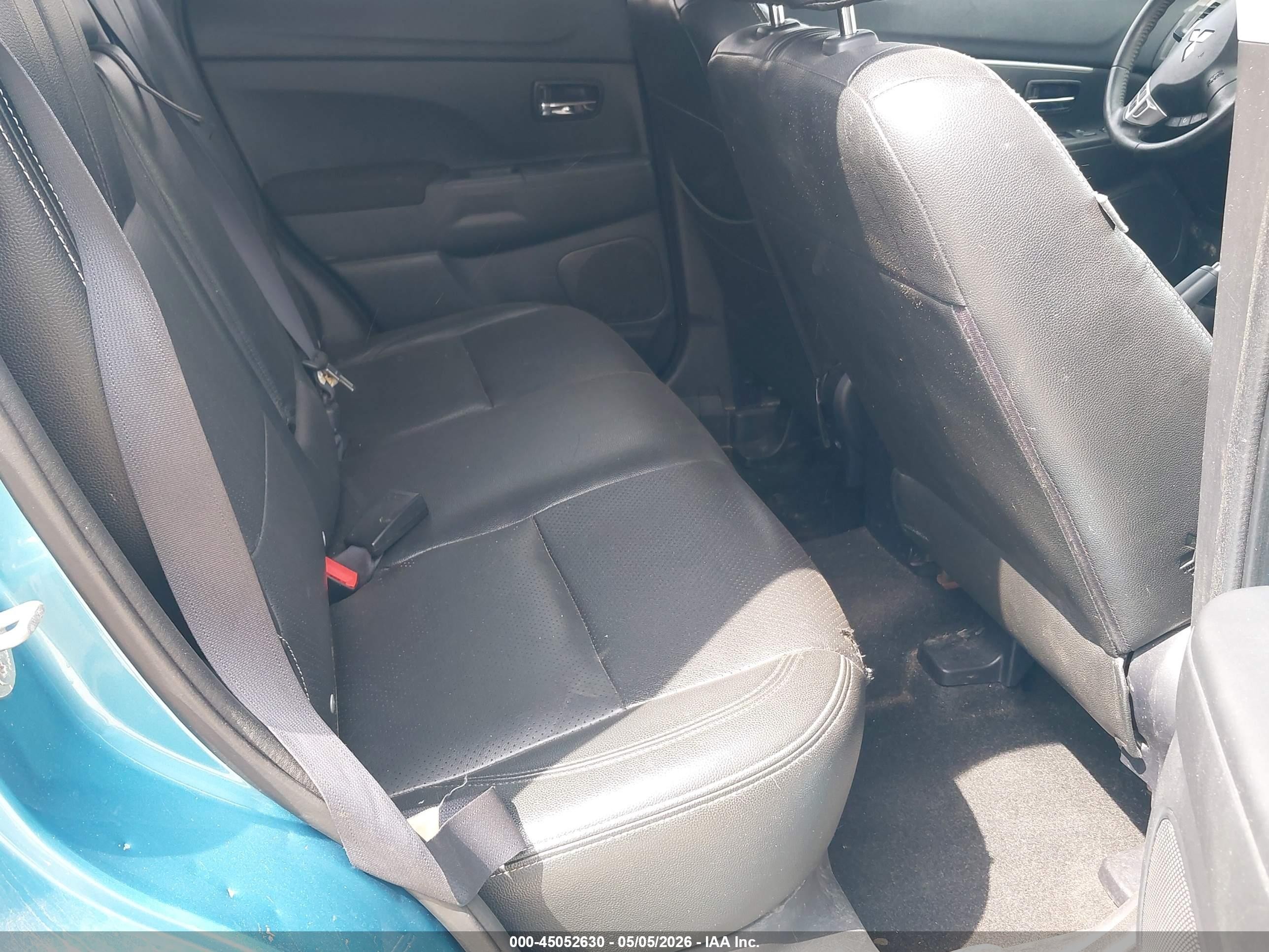 2012 Mitsubishi Outlander Sport Se Синий vin: JA4AR4AU2CZ011739