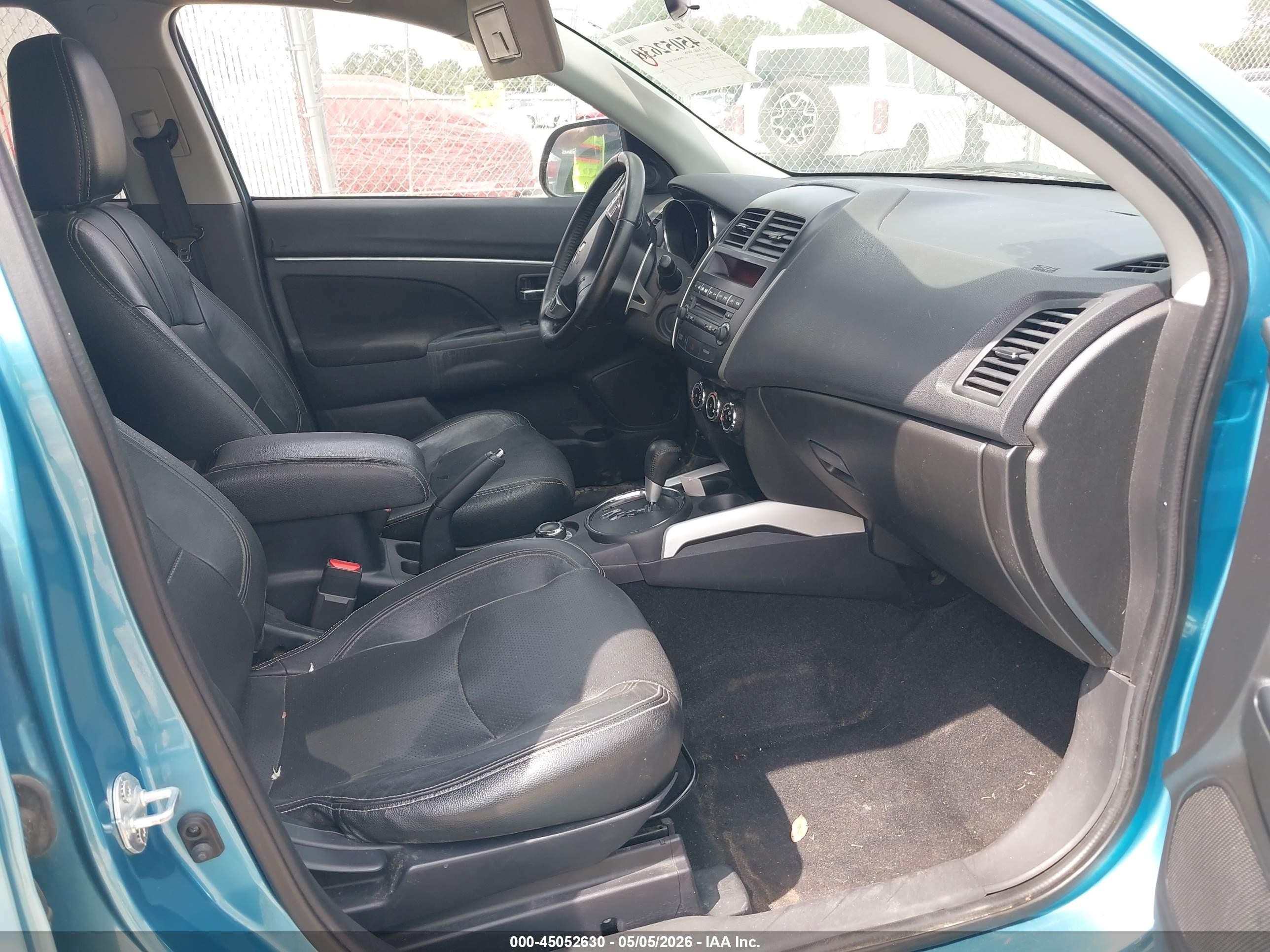 2012 Mitsubishi Outlander Sport Se Синий vin: JA4AR4AU2CZ011739