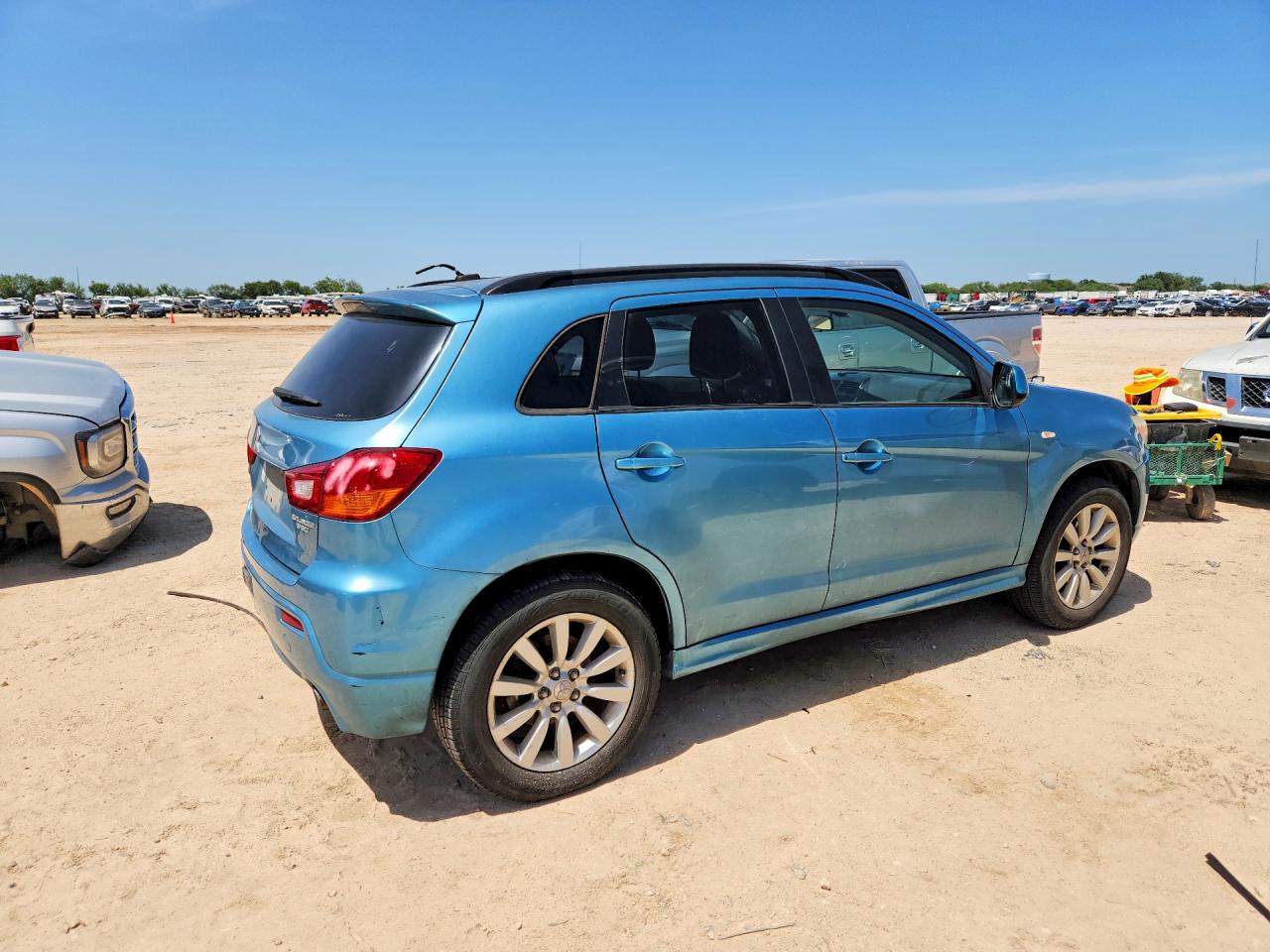 2011 Mitsubishi Outlander Sport Se Blue vin: JA4AR4AU3BZ003714