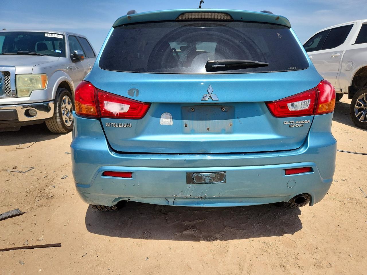 2011 Mitsubishi Outlander Sport Se Blue vin: JA4AR4AU3BZ003714