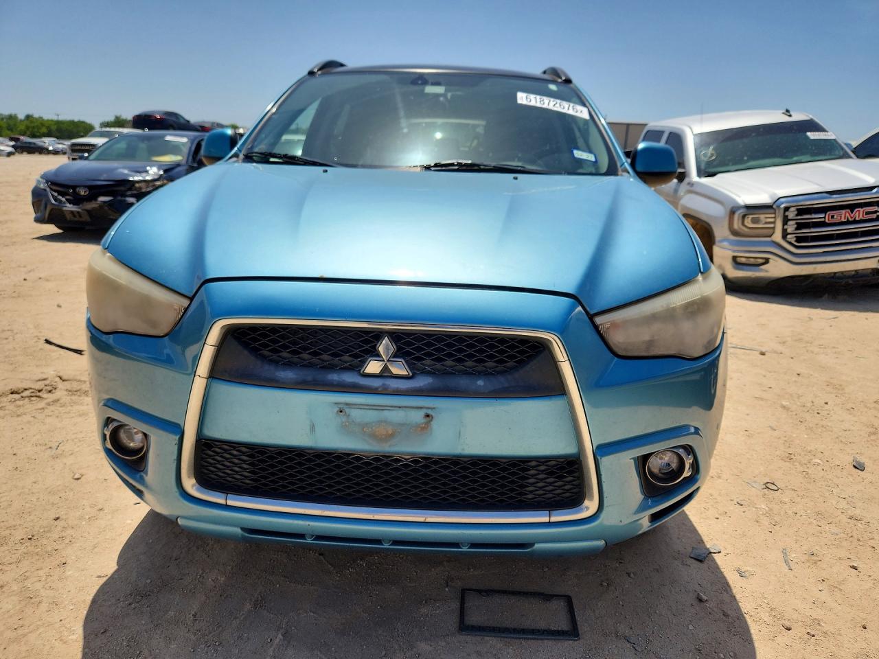 2011 Mitsubishi Outlander Sport Se Blue vin: JA4AR4AU3BZ003714
