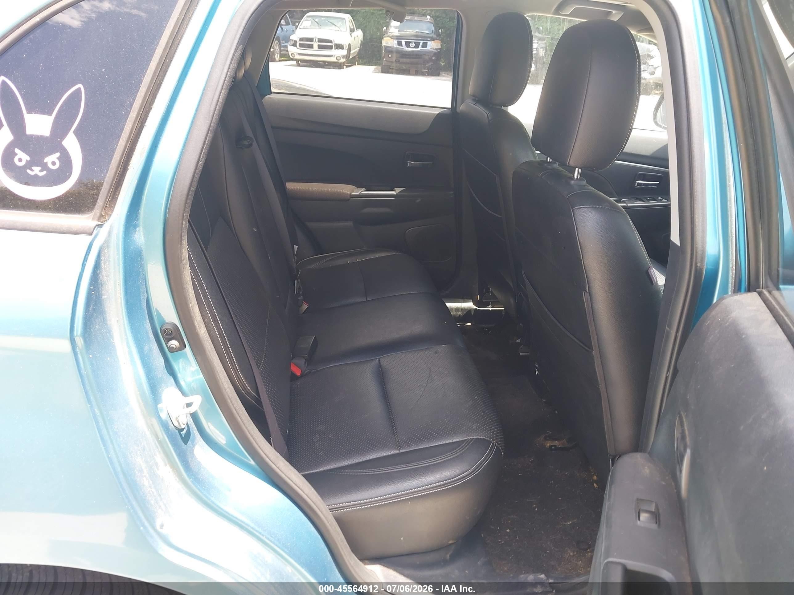 2011 Mitsubishi Outlander Sport Se Синий vin: JA4AR4AU3BZ005155