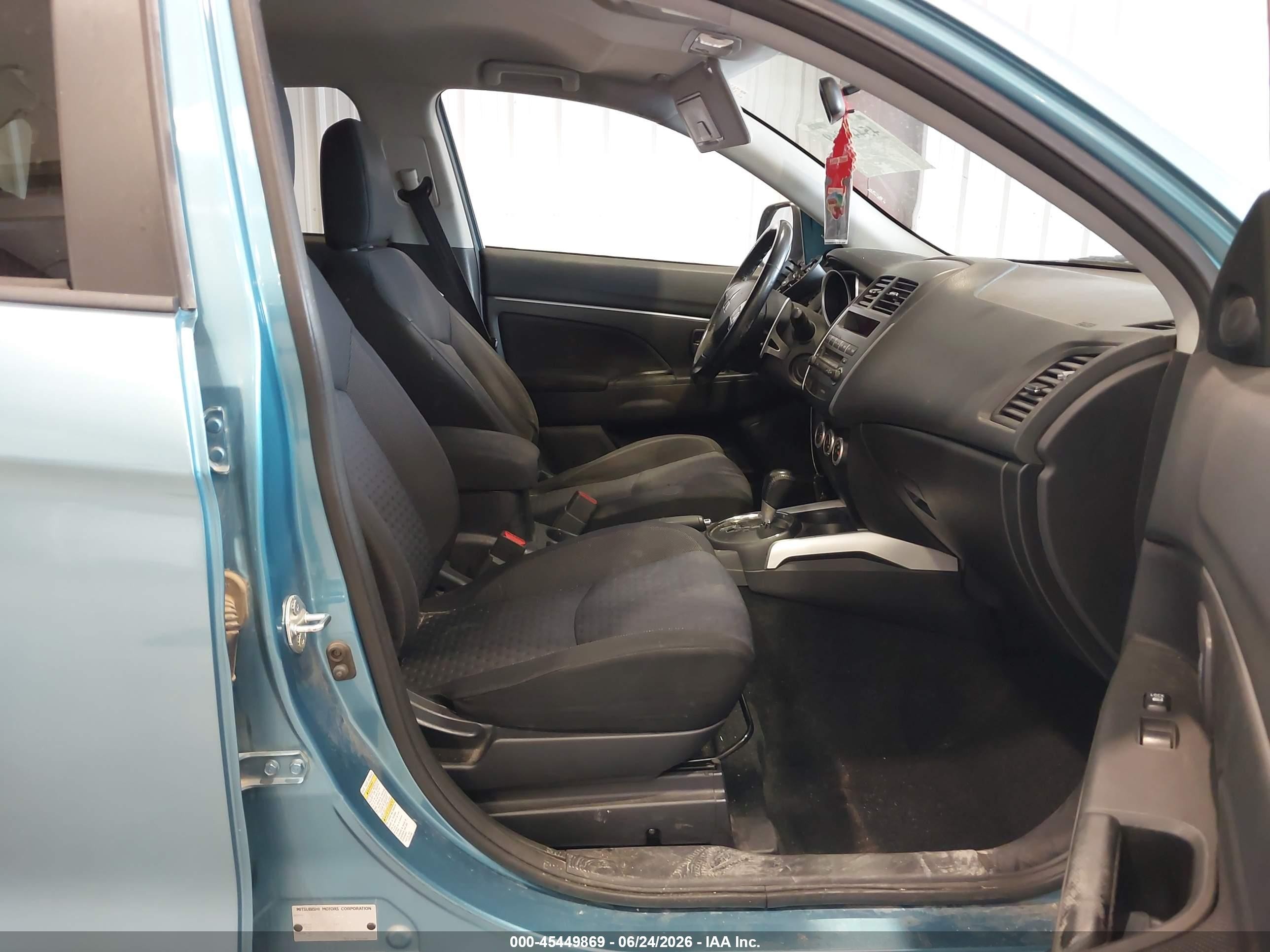 2011 Mitsubishi Outlander Sport Se Blue vin: JA4AR4AU4BZ001941