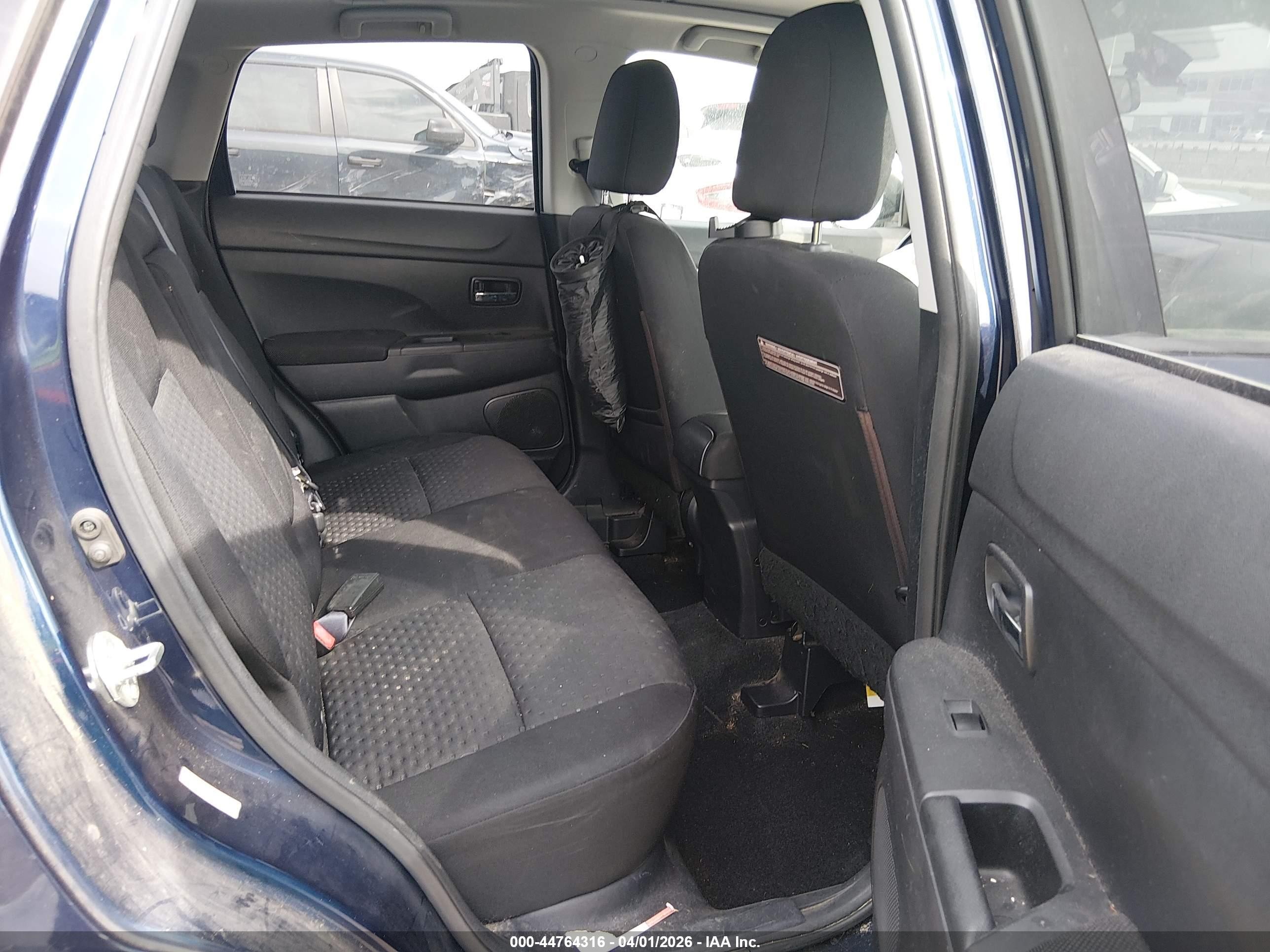 2011 Mitsubishi Outlander Sport Se Blue vin: JA4AR4AU4BZ008307