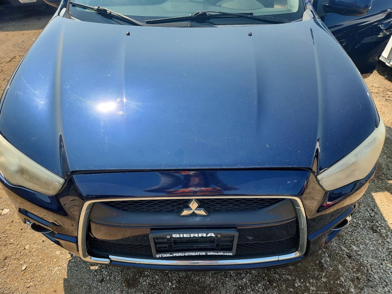 2011 Mitsubishi Outlander Sport Se Blue vin: JA4AR4AU4BZ008873