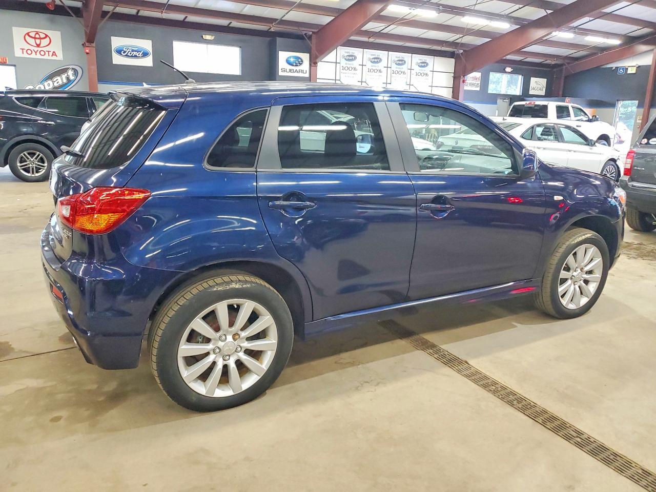 2011 Mitsubishi Outlander Sport Se Blue vin: JA4AR4AU4BZ019209