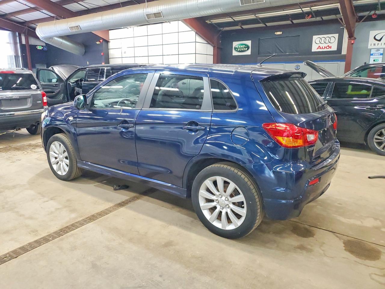 2011 Mitsubishi Outlander Sport Se Blue vin: JA4AR4AU4BZ019209