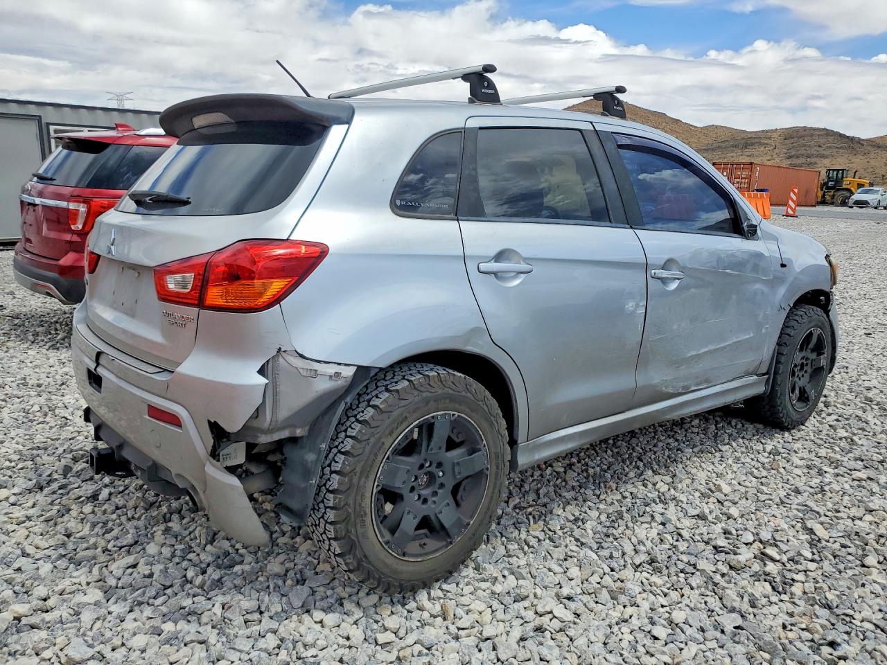 2011 Mitsubishi Outlander Sport Se Серебряный vin: JA4AR4AU5BZ024564