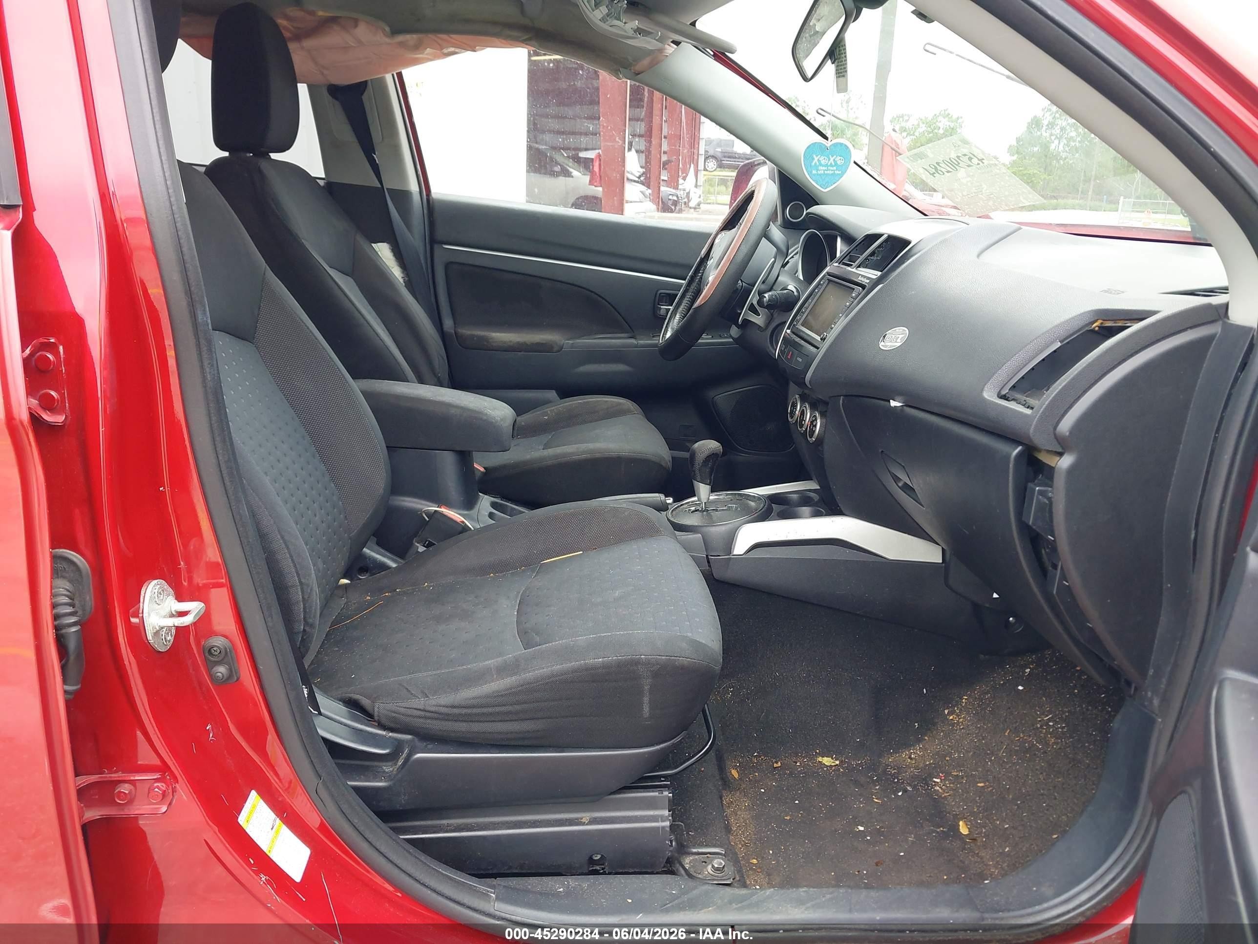 2011 Mitsubishi Outlander Sport Se Red vin: JA4AR4AU6BZ012178