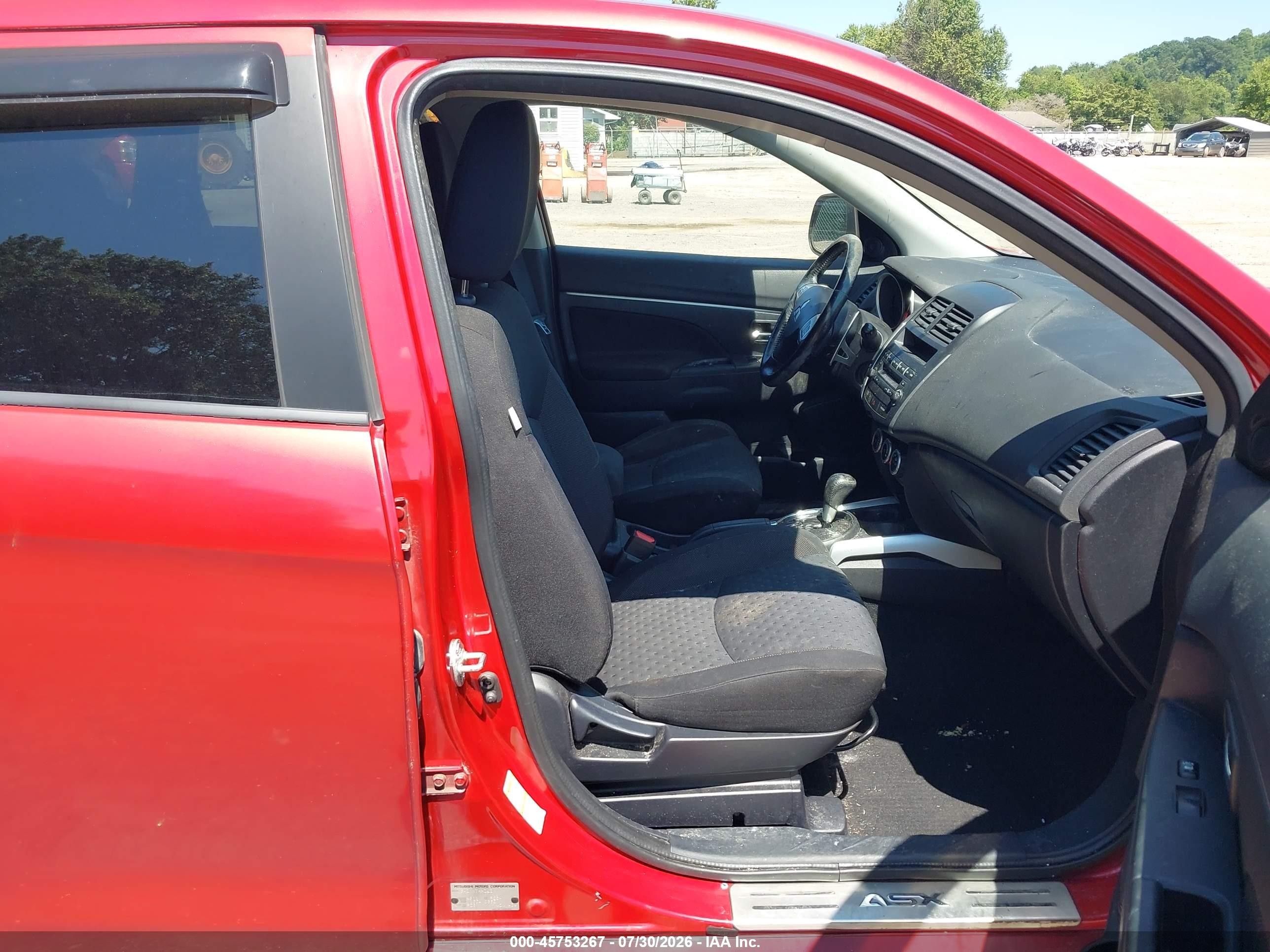 2011 Mitsubishi Outlander Sport Se Red vin: JA4AR4AU6BZ014819