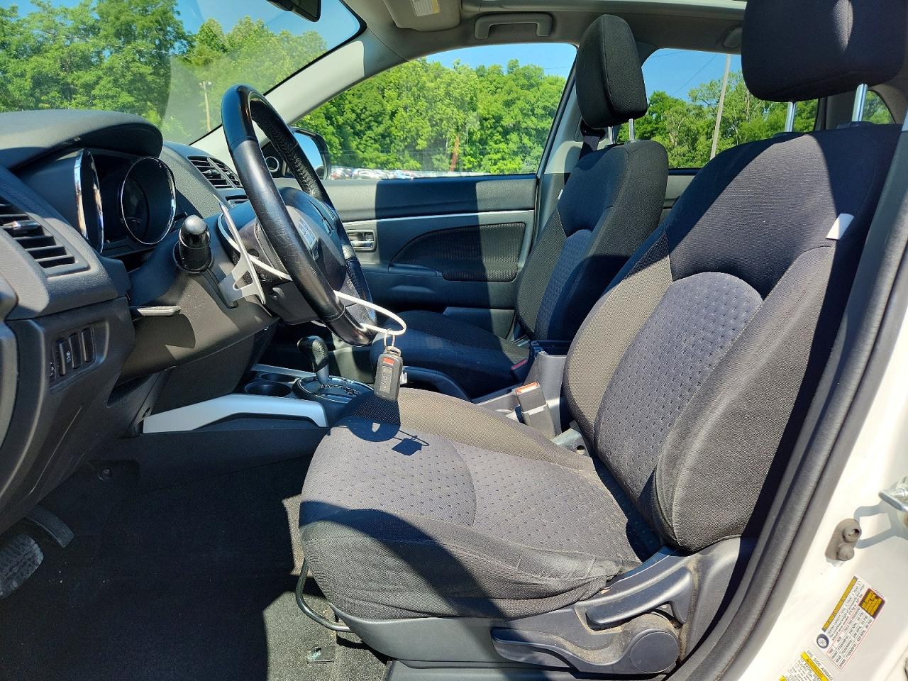 2012 Mitsubishi Outlander Sport Se Белый vin: JA4AR4AU6CZ000856