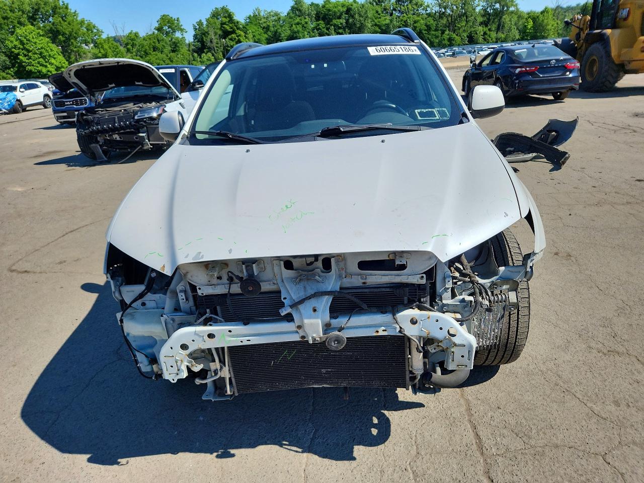 2012 Mitsubishi Outlander Sport Se Белый vin: JA4AR4AU6CZ000856