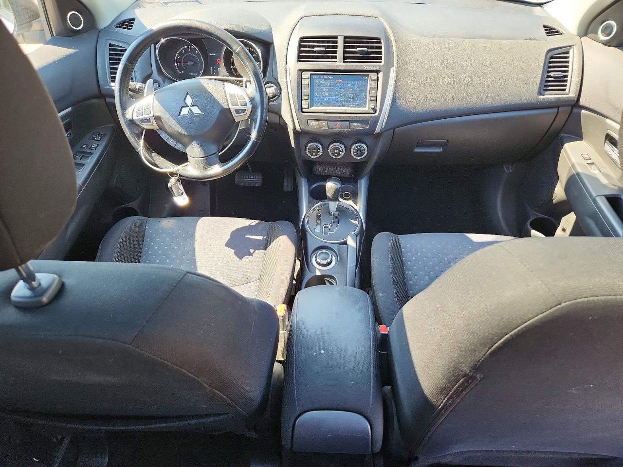 2012 Mitsubishi Outlander Sport Se Белый vin: JA4AR4AU6CZ000856