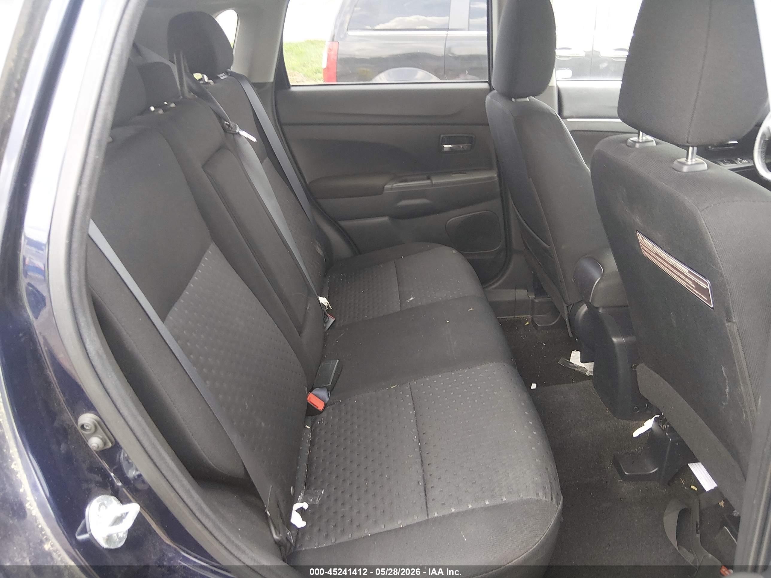 2012 Mitsubishi Outlander Sport Se Blue vin: JA4AR4AU6CZ004079
