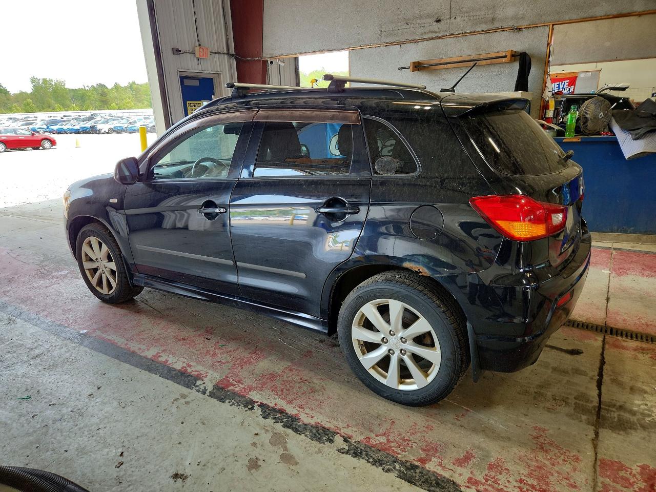 2012 Mitsubishi Outlander Sport Se Black vin: JA4AR4AU7CZ003751