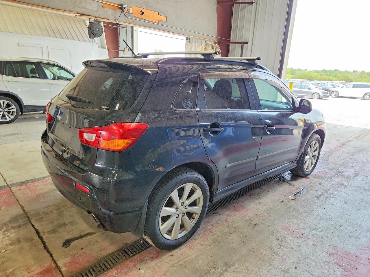 2012 Mitsubishi Outlander Sport Se Black vin: JA4AR4AU7CZ003751