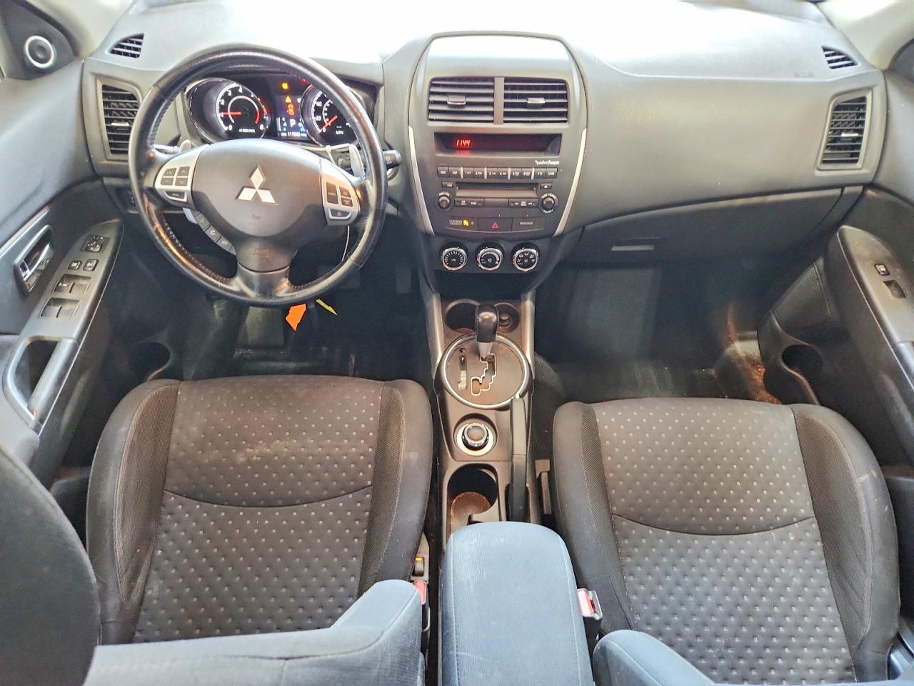 2012 Mitsubishi Outlander Sport Se Black vin: JA4AR4AU7CZ003751