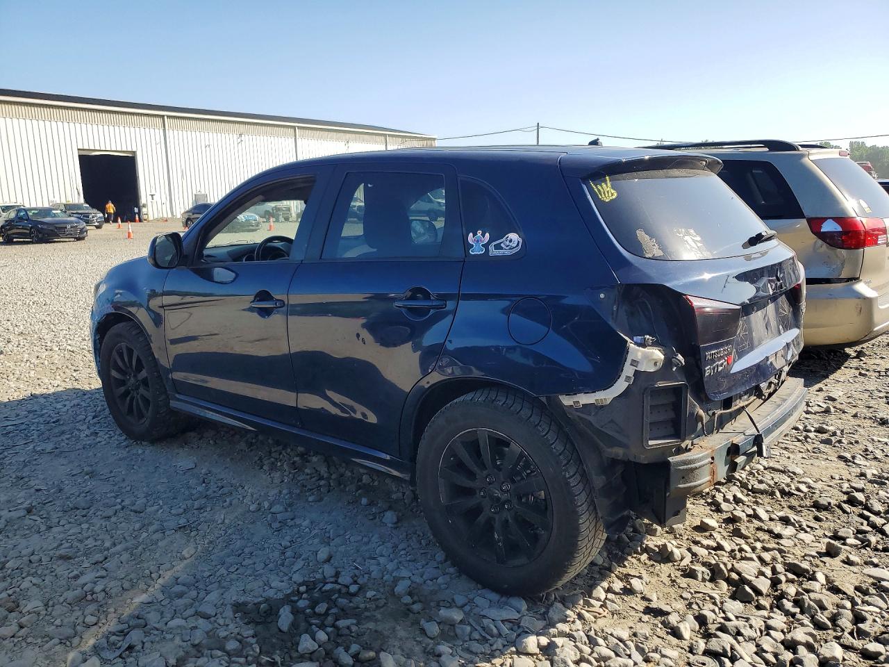 2011 Mitsubishi Outlander Sport Se Blue vin: JA4AR4AU8BZ009573