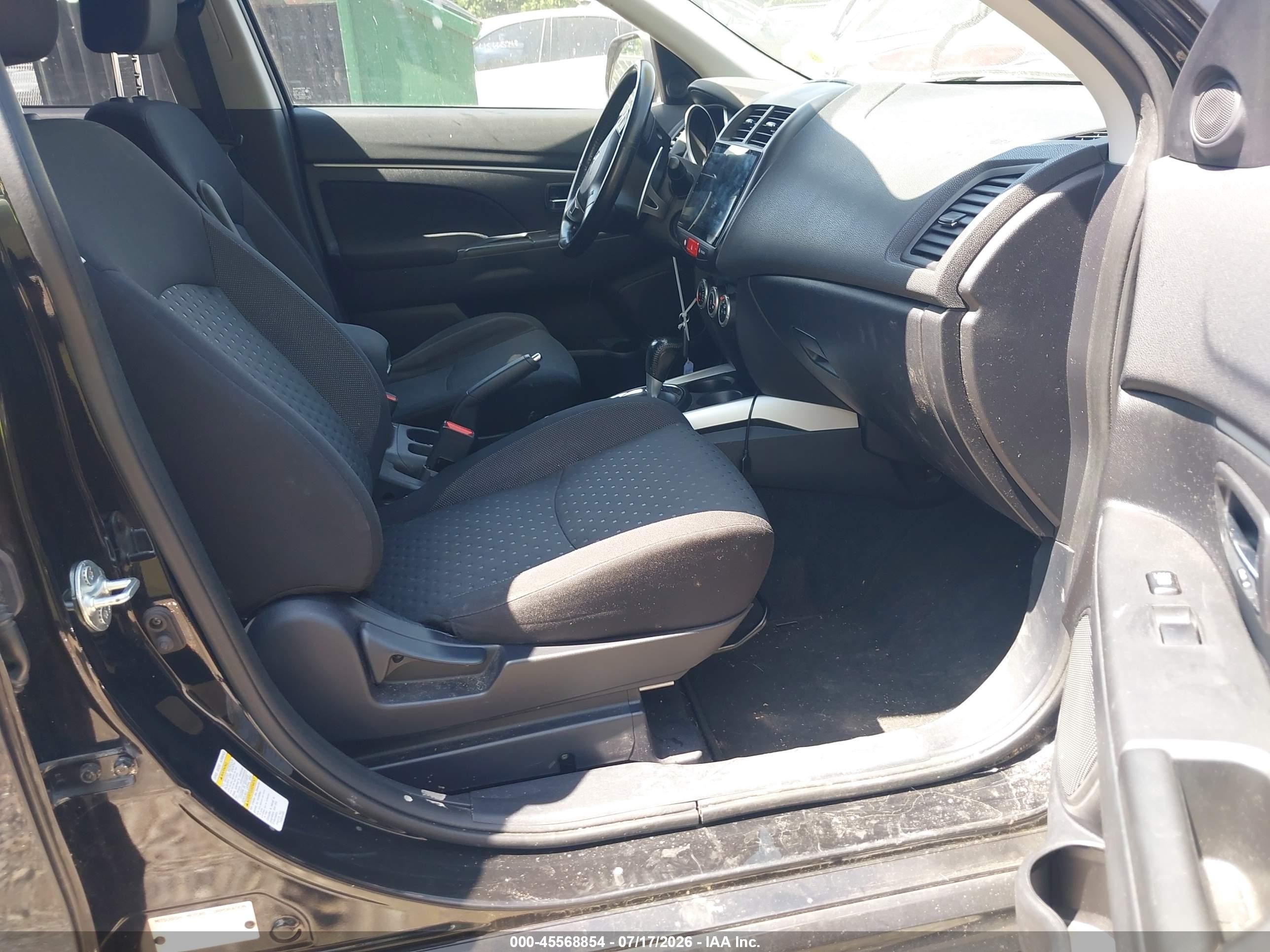 2011 Mitsubishi Outlander Sport Se Black vin: JA4AR4AU8BZ016829