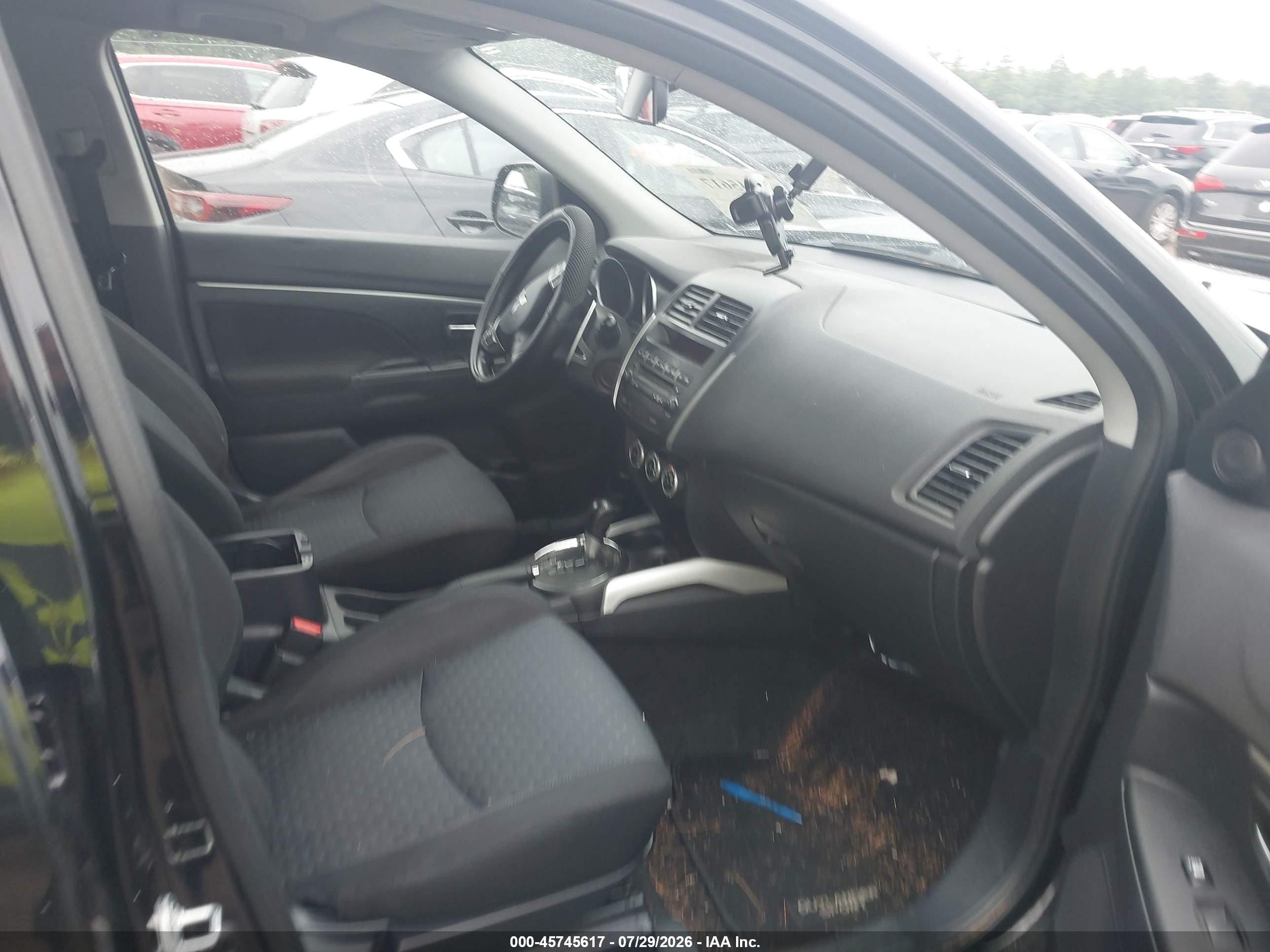 2011 Mitsubishi Outlander Sport Se Black vin: JA4AR4AU9BZ015902