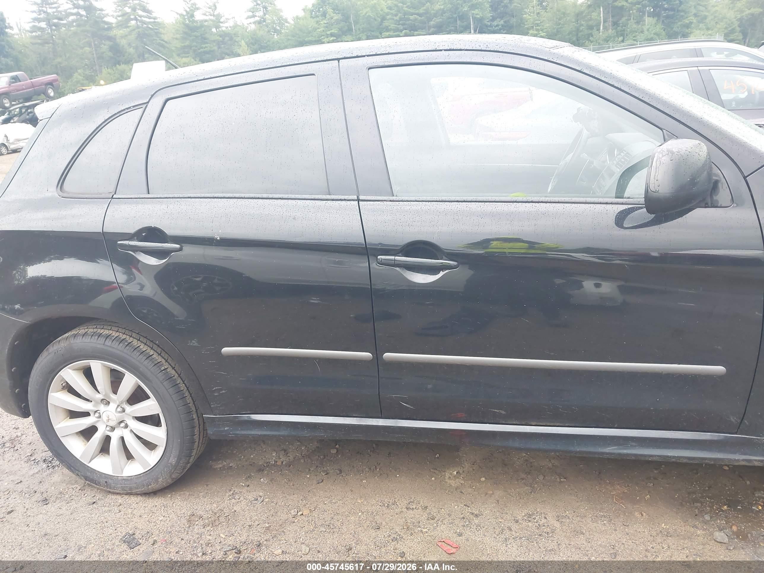 2011 Mitsubishi Outlander Sport Se Black vin: JA4AR4AU9BZ015902