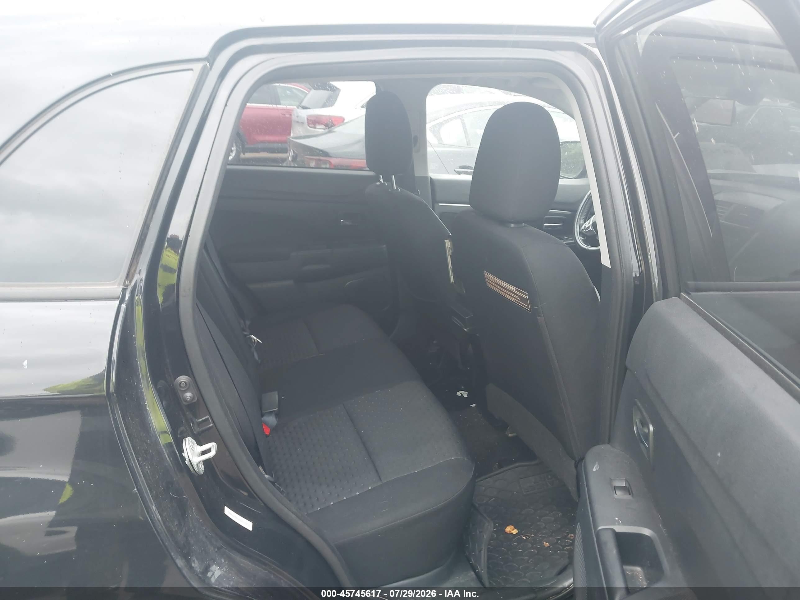 2011 Mitsubishi Outlander Sport Se Black vin: JA4AR4AU9BZ015902