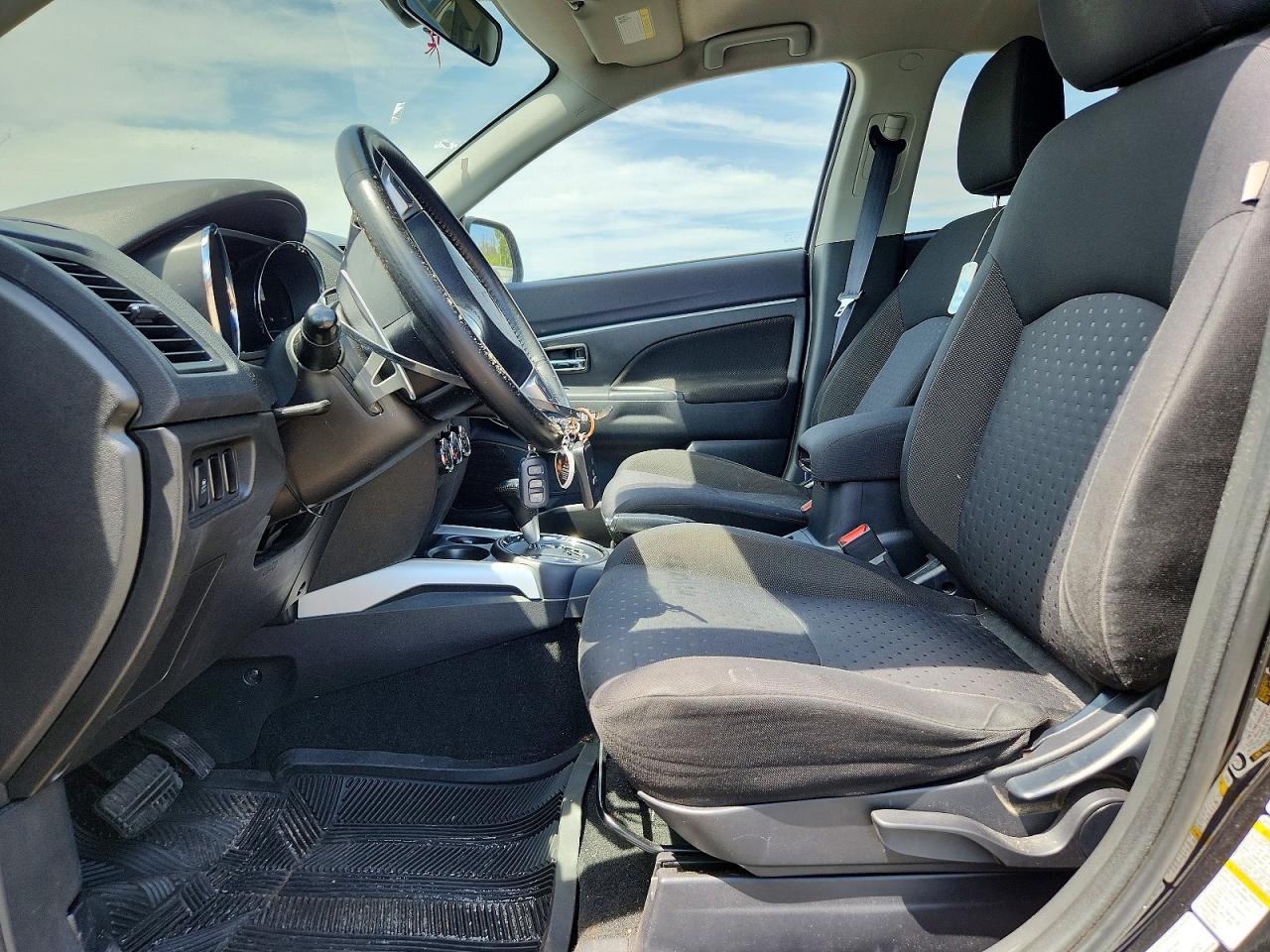 2012 Mitsubishi Outlander Sport Se Black vin: JA4AR4AU9CZ005498
