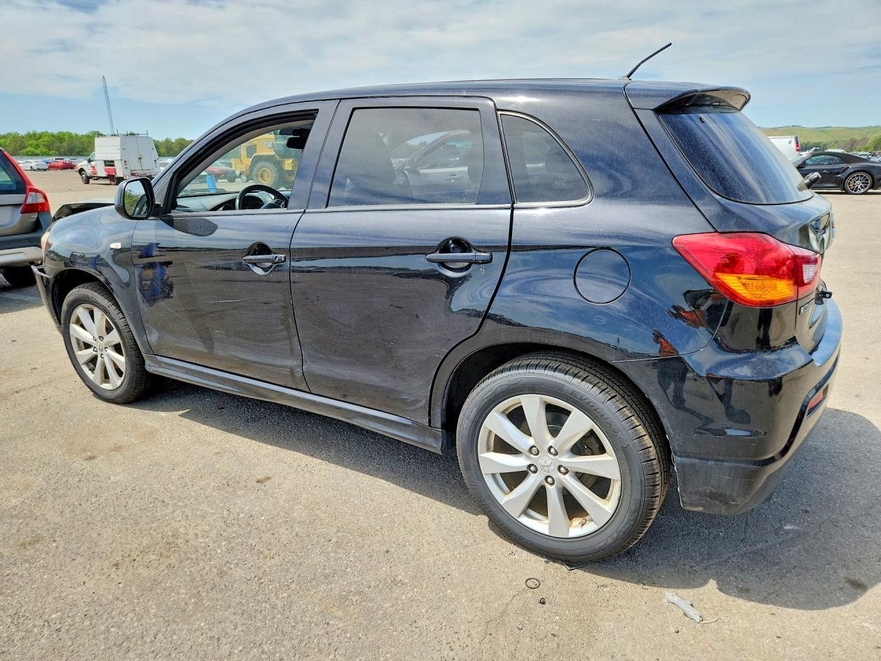 2012 Mitsubishi Outlander Sport Se Black vin: JA4AR4AU9CZ005498