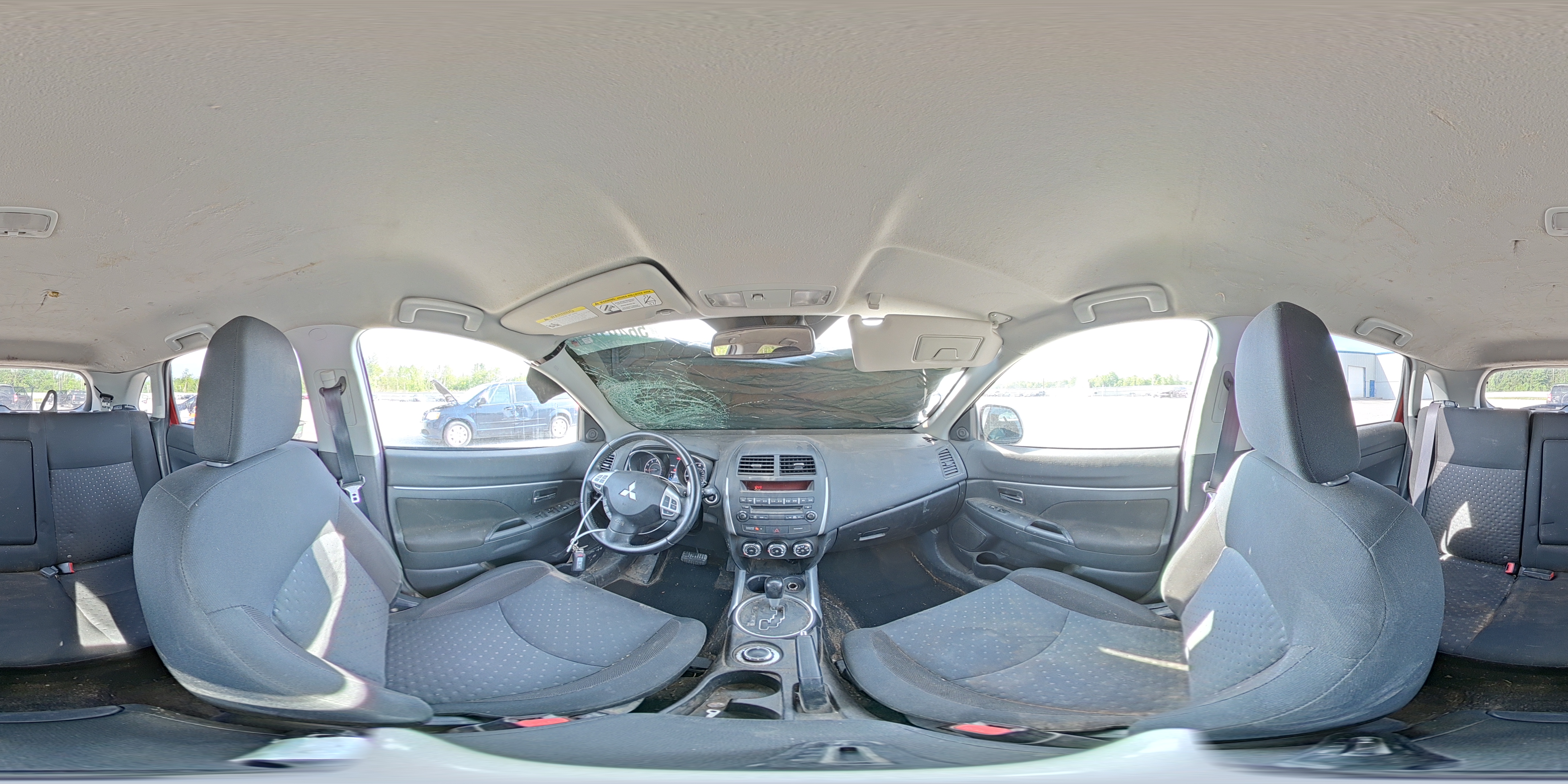 2012 Mitsubishi Outlander Sport Se Красный vin: JA4AR4AU9CZ009129