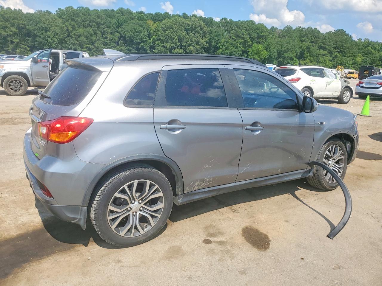 2019 Mitsubishi Outlander Sport Gt Silver vin: JA4AR4AW8KU009460