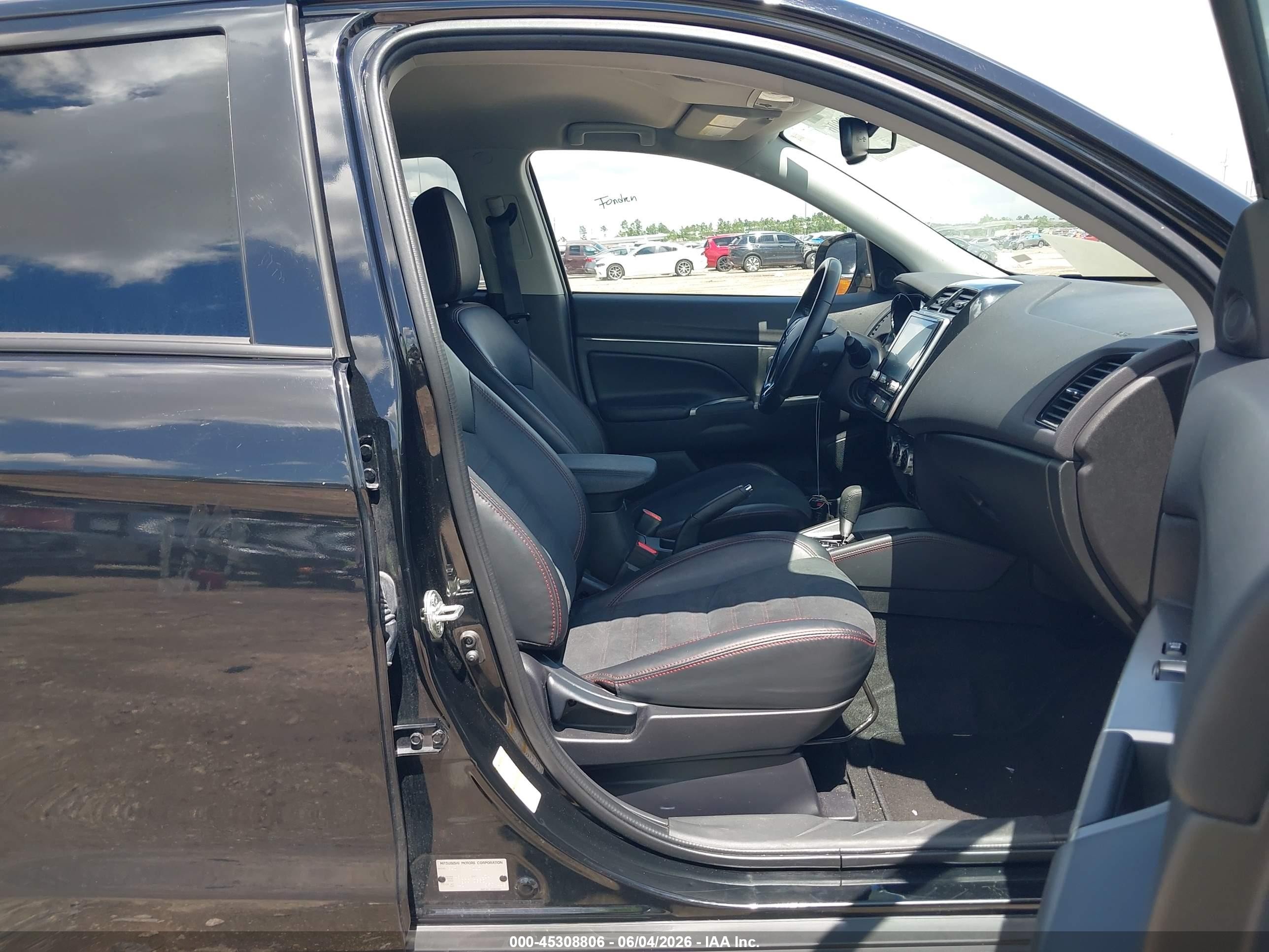 2024 Mitsubishi Outlander Sport 2.0 Es Awc/2.0 Le Awc/2.0 Ralliart Awc/2.0 S Awc/2.0 Se Awc/2.0 Trail Edition Awc Черный vin: JA4ARUAU0RU013382