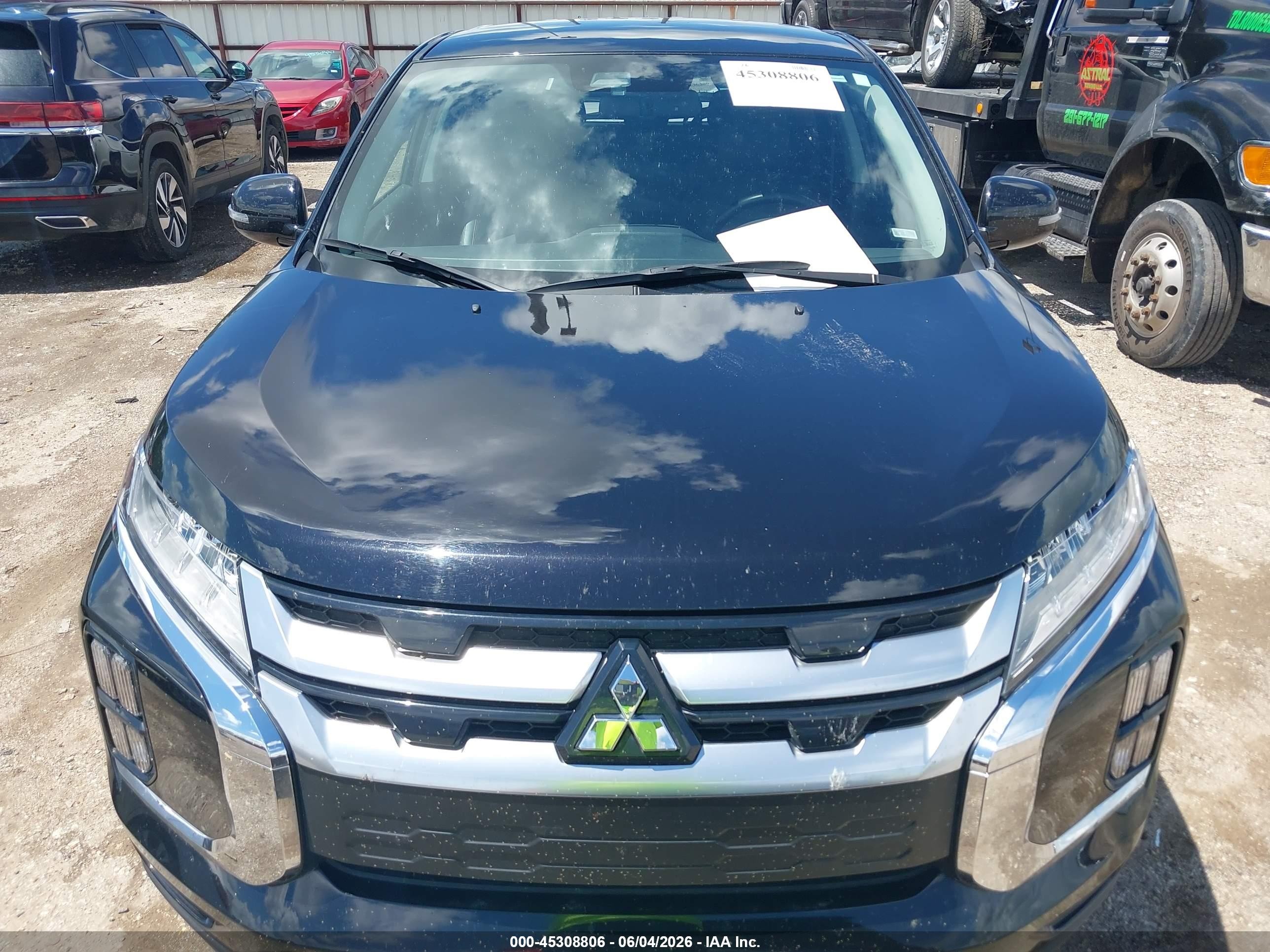 2024 Mitsubishi Outlander Sport 2.0 Es Awc/2.0 Le Awc/2.0 Ralliart Awc/2.0 S Awc/2.0 Se Awc/2.0 Trail Edition Awc Черный vin: JA4ARUAU0RU013382