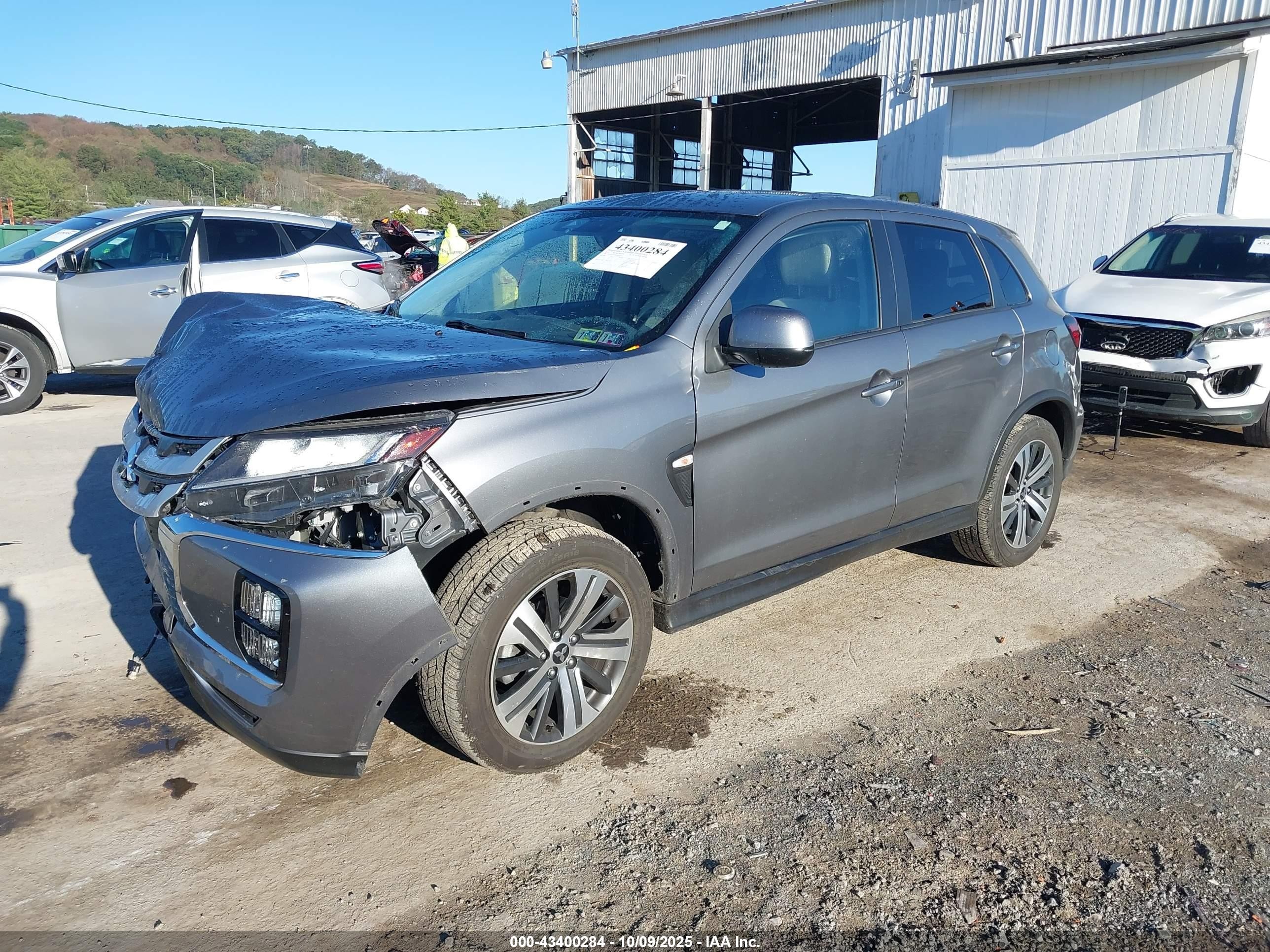 2021 Mitsubishi Outlander Sport 2.0 Be Awc/2.0 Le Awc/2.0 Se Awc/es Серый vin: JA4ARUAU1MU005297