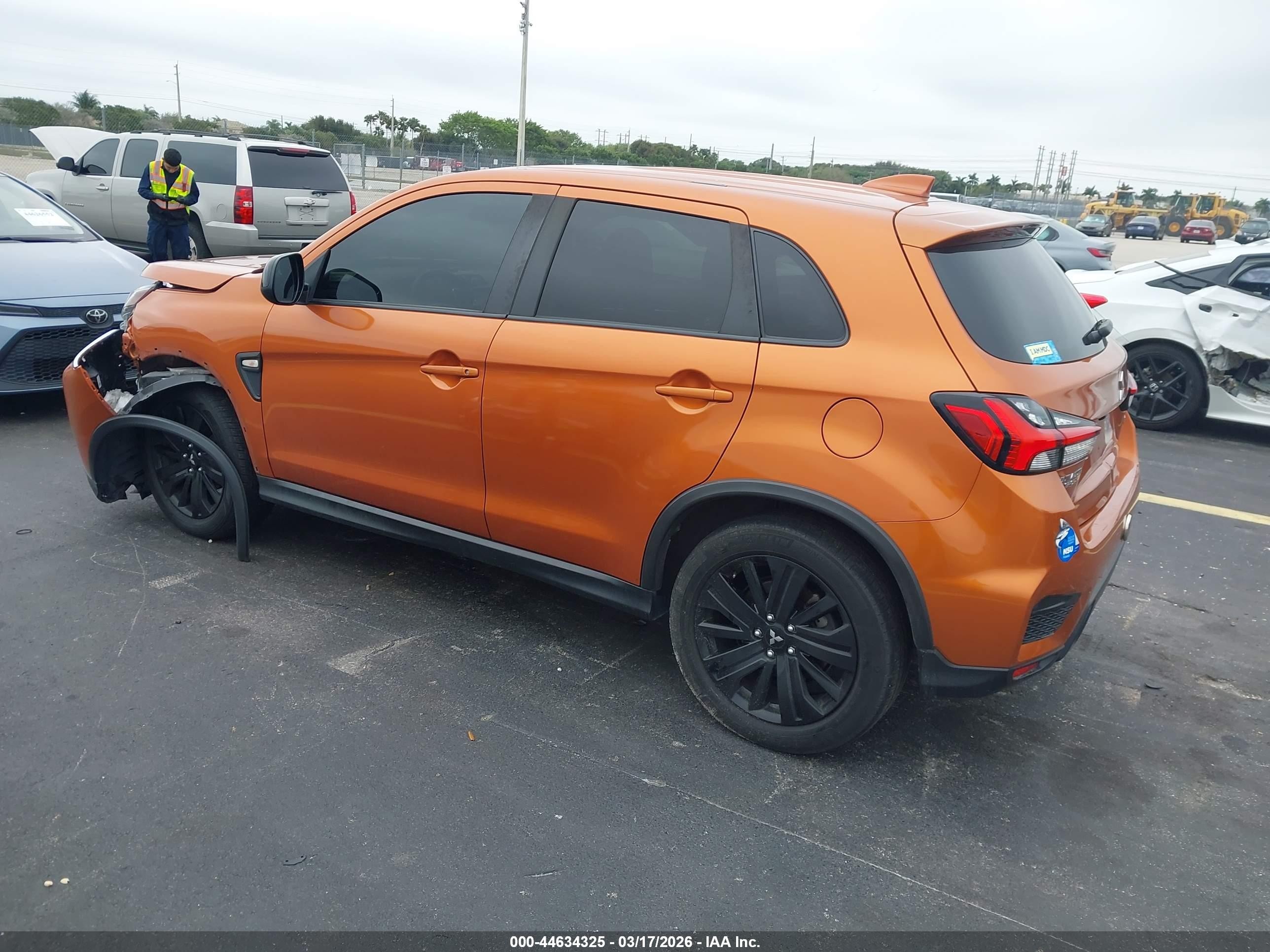 2021 Mitsubishi Outlander Sport 2.0 Be Awc/2.0 Es Awc/2.0 Le Awc/2.0 Se Awc Оранжевый vin: JA4ARUAU4MU001499