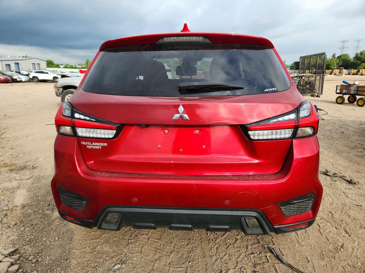 2023 Mitsubishi Outlander Sport S/se Red vin: JA4ARUAU4PU003323