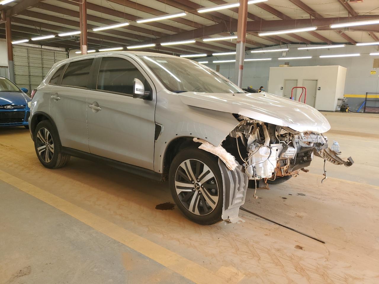 2023 Mitsubishi Outlander Sport S/se Серебряный vin: JA4ARUAU5PU015416