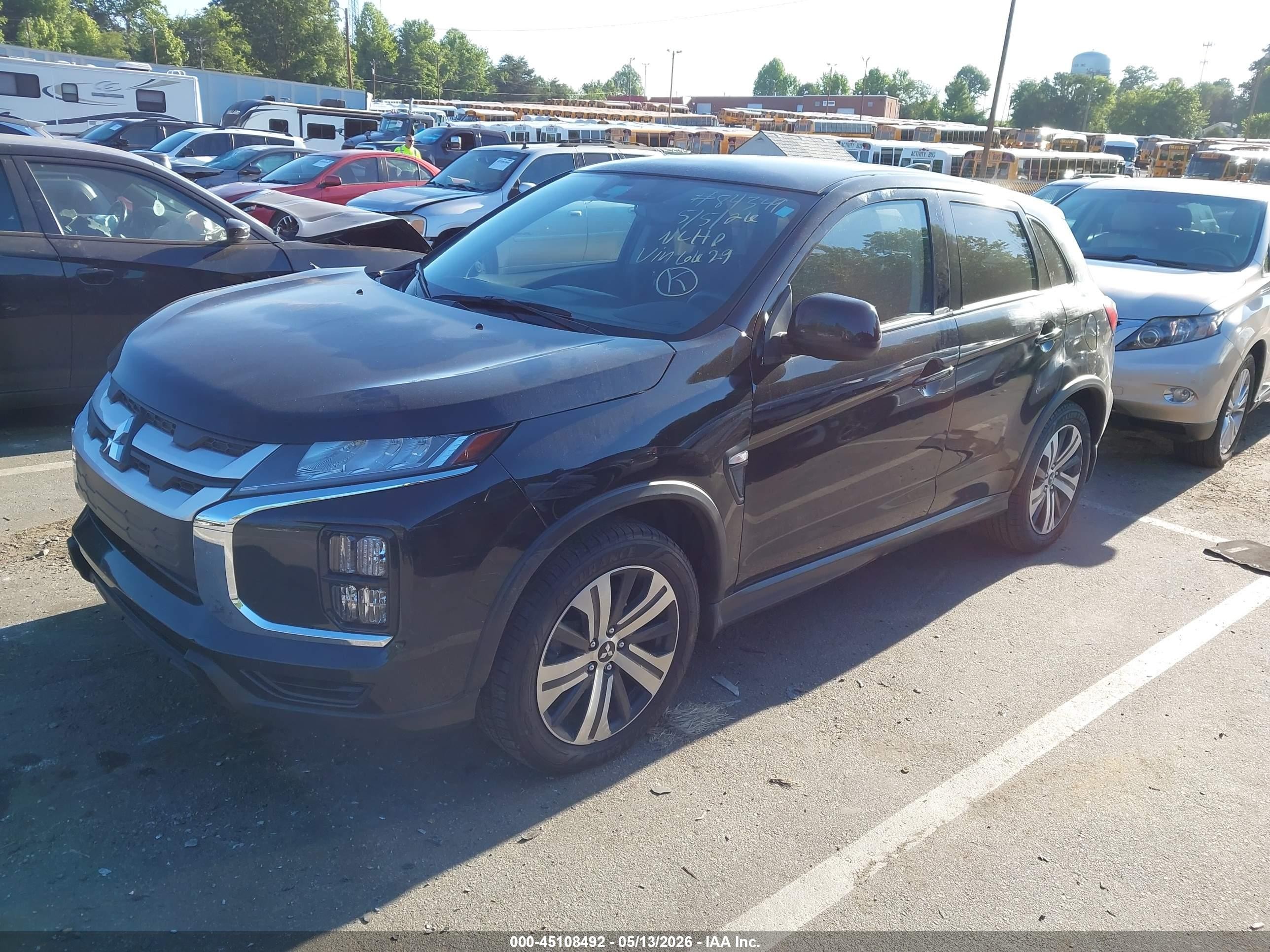 2023 Mitsubishi Outlander Sport 2.0 Es Awc Black vin: JA4ARUAU5PU016629