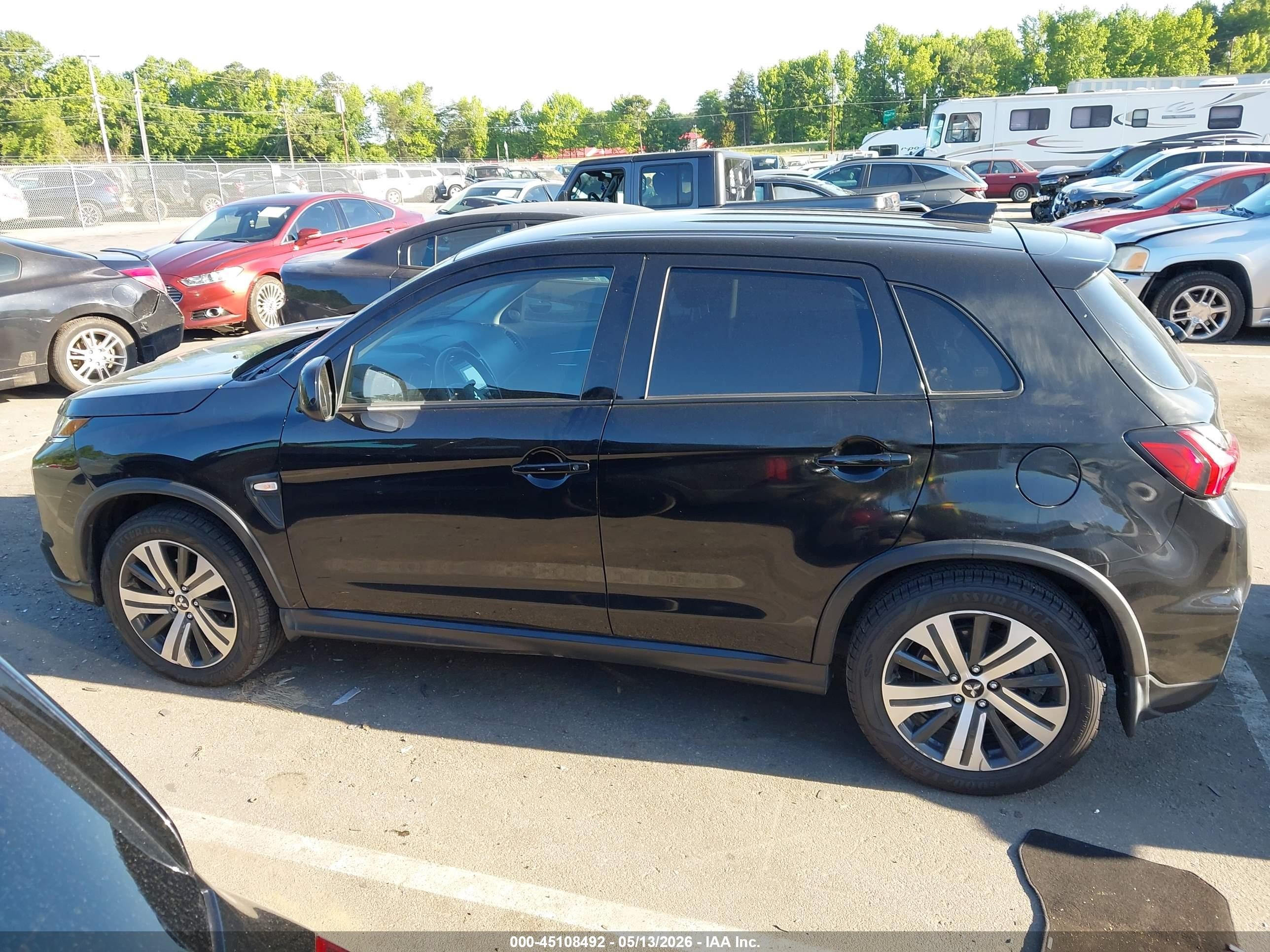 2023 Mitsubishi Outlander Sport 2.0 Es Awc Black vin: JA4ARUAU5PU016629