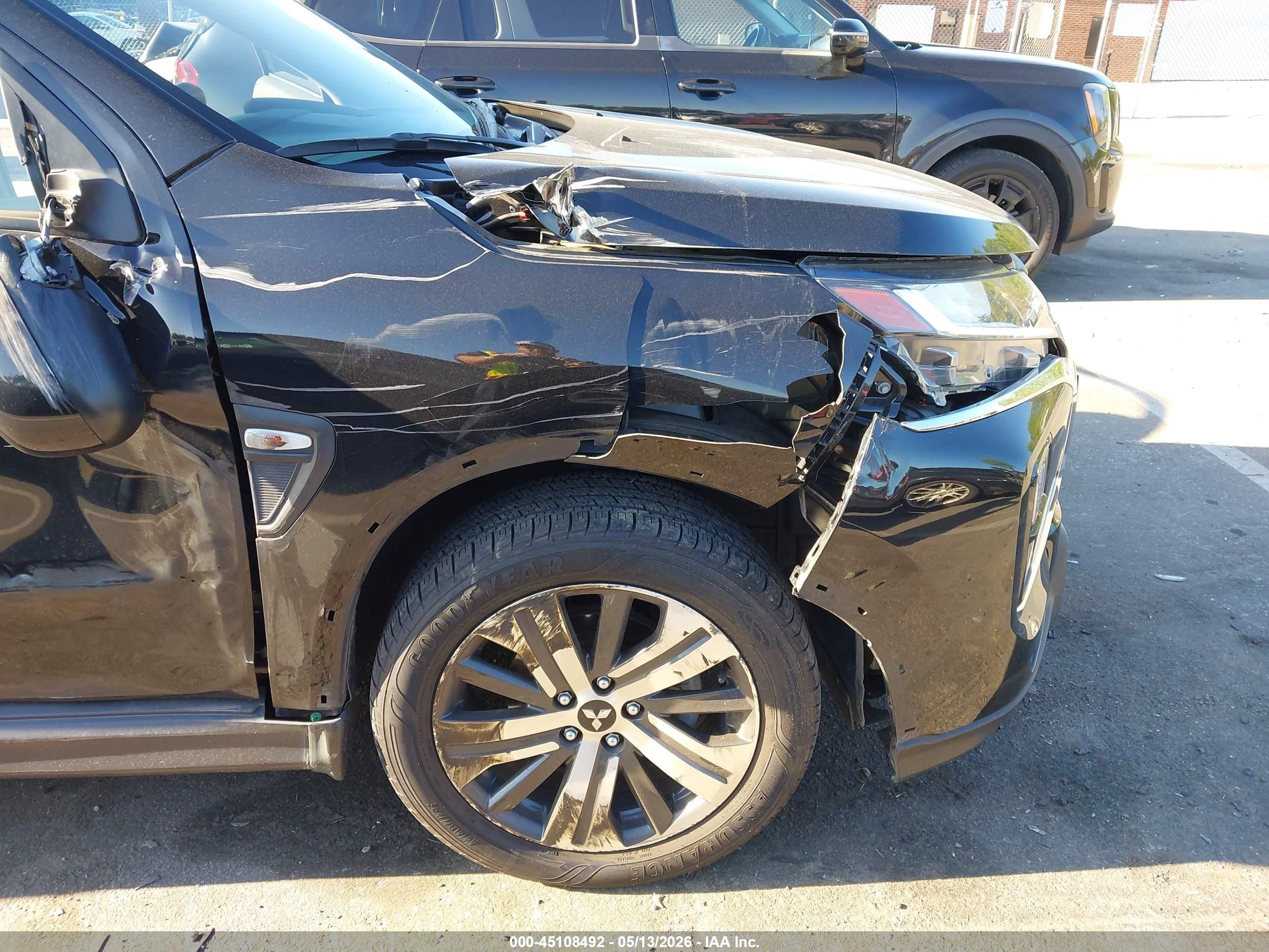 2023 Mitsubishi Outlander Sport 2.0 Es Awc Black vin: JA4ARUAU5PU016629