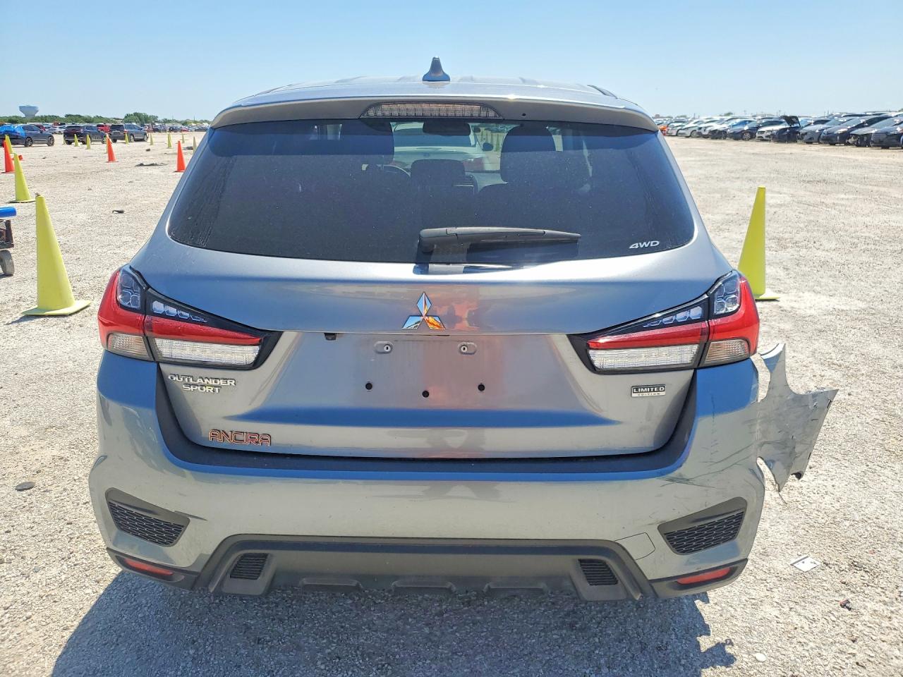 2024 Mitsubishi Outlander Sport S Gray vin: JA4ARUAU6RU009028