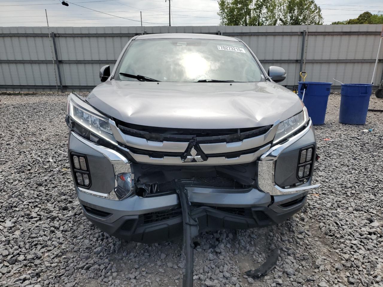 2021 Mitsubishi Outlander Sport Es Серый vin: JA4ARUAU9MU011655